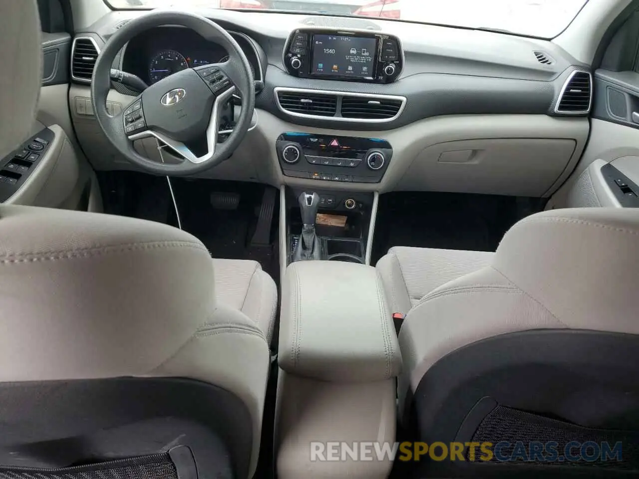 8 Photograph of a damaged car KM8J23A4XKU991006 HYUNDAI TUCSON 2019