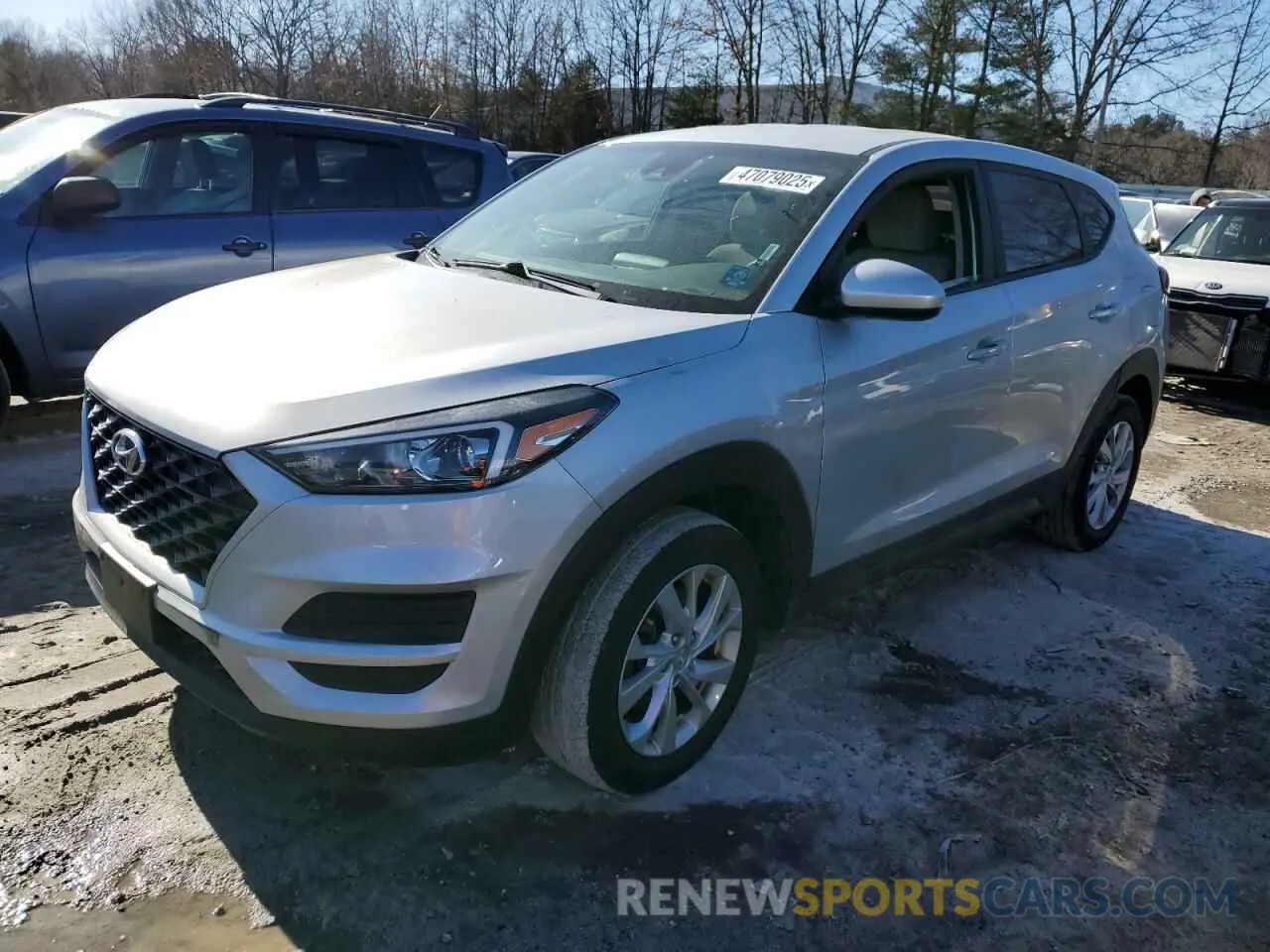 1 Photograph of a damaged car KM8J2CA40KU066153 HYUNDAI TUCSON 2019