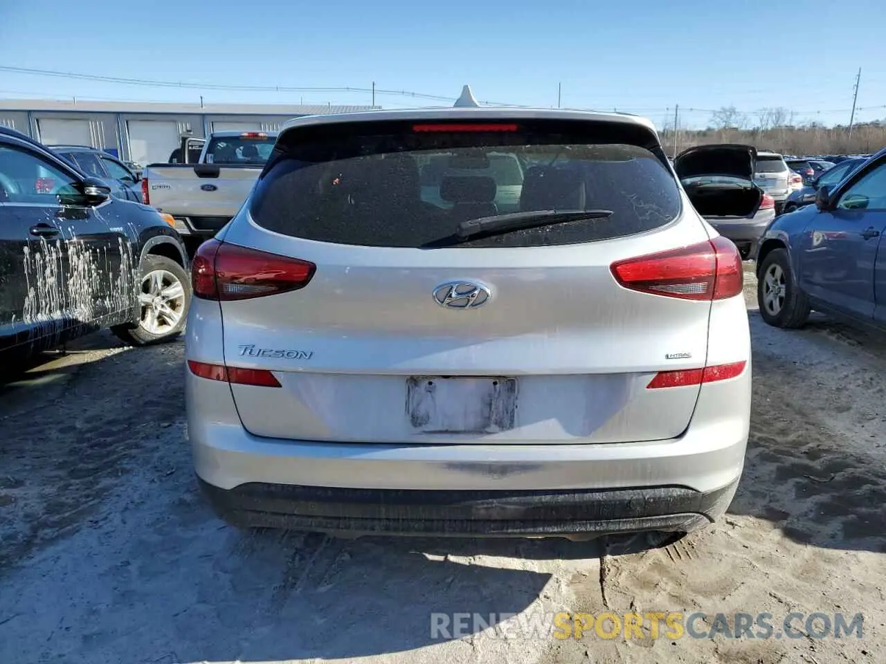 6 Photograph of a damaged car KM8J2CA40KU066153 HYUNDAI TUCSON 2019