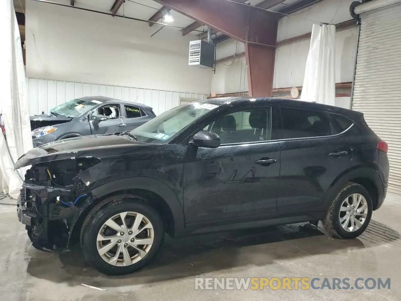 1 Photograph of a damaged car KM8J2CA40KU071773 HYUNDAI TUCSON 2019