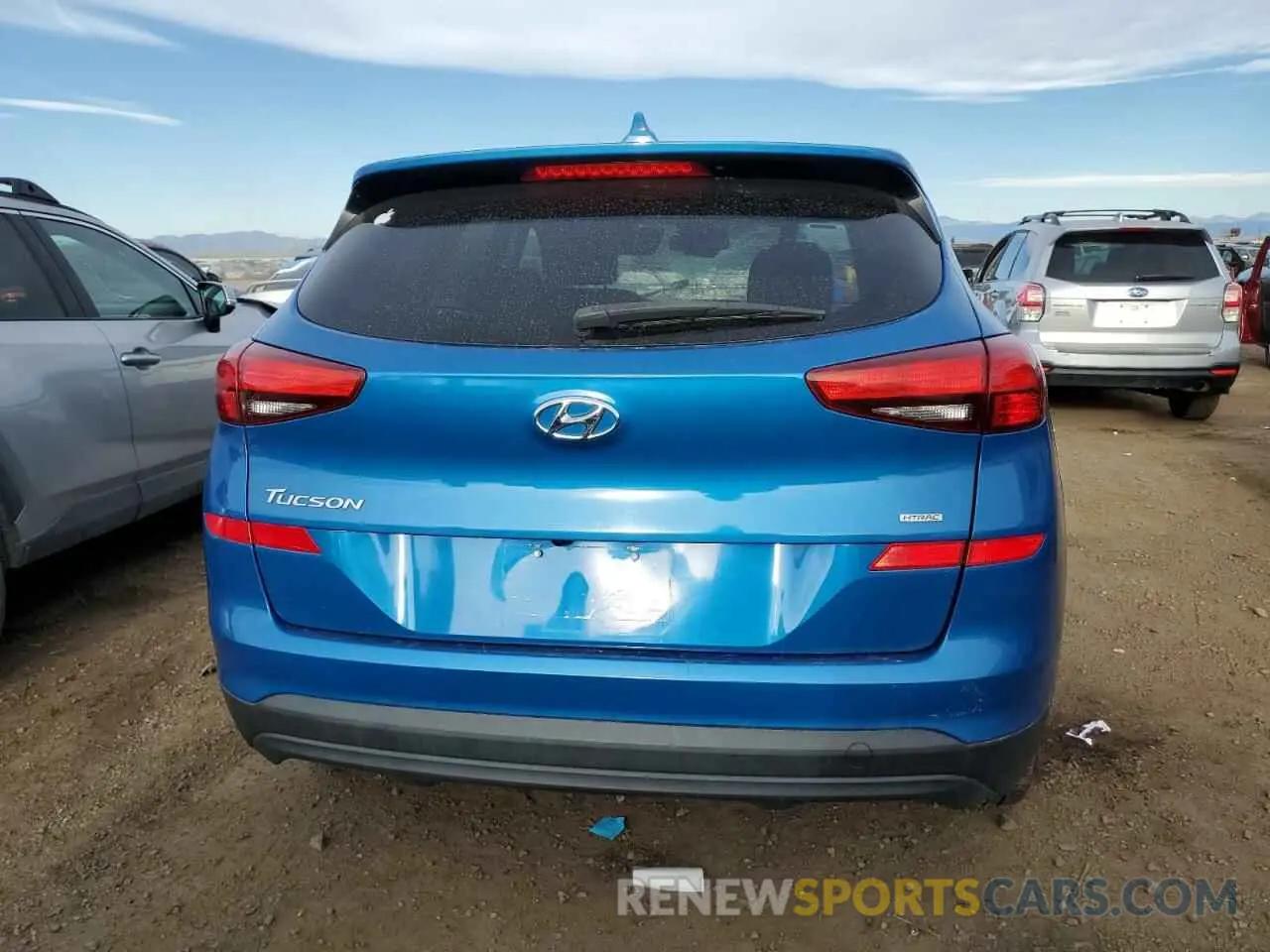 6 Photograph of a damaged car KM8J2CA40KU874793 HYUNDAI TUCSON 2019