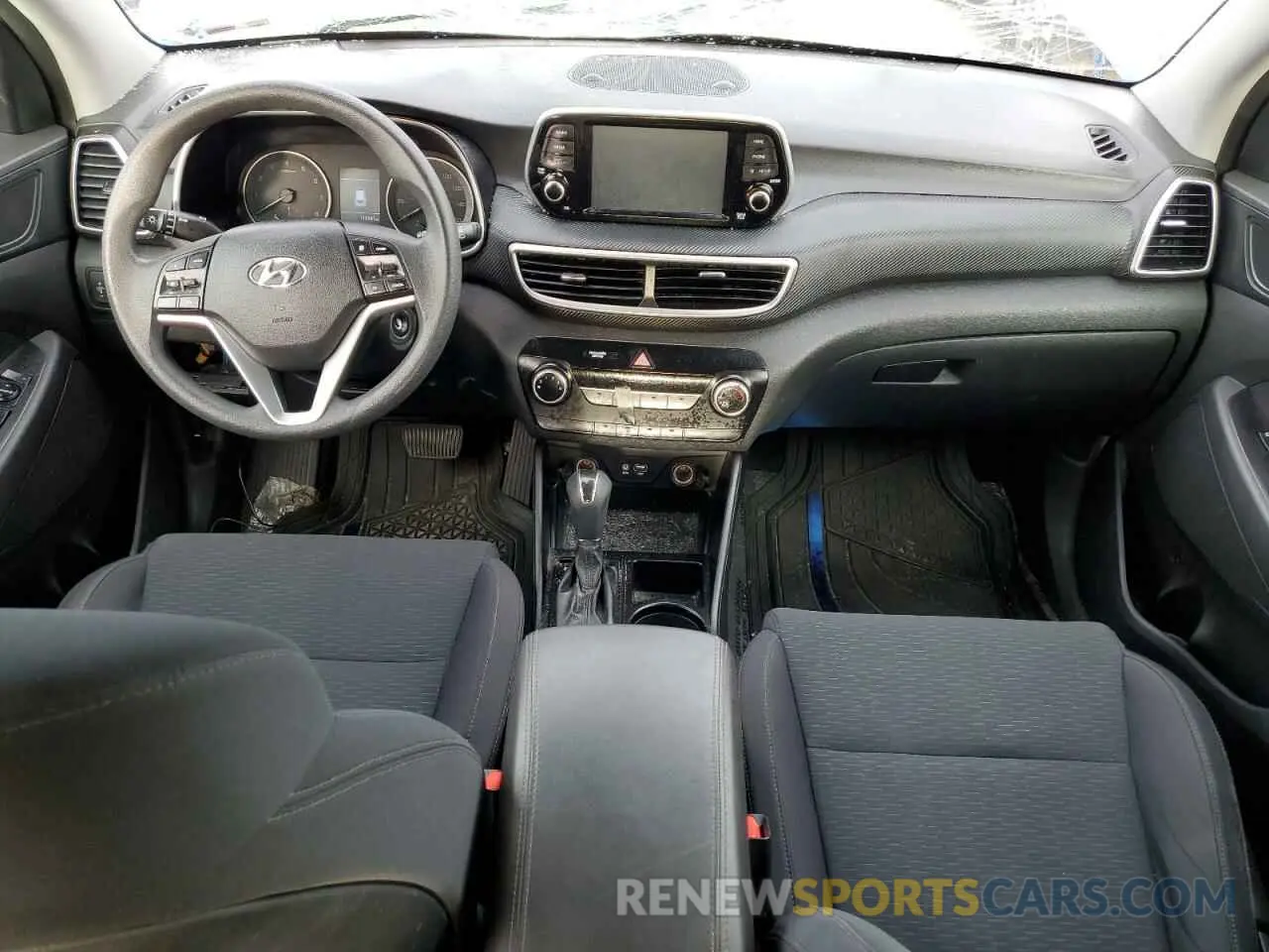 8 Photograph of a damaged car KM8J2CA40KU874793 HYUNDAI TUCSON 2019