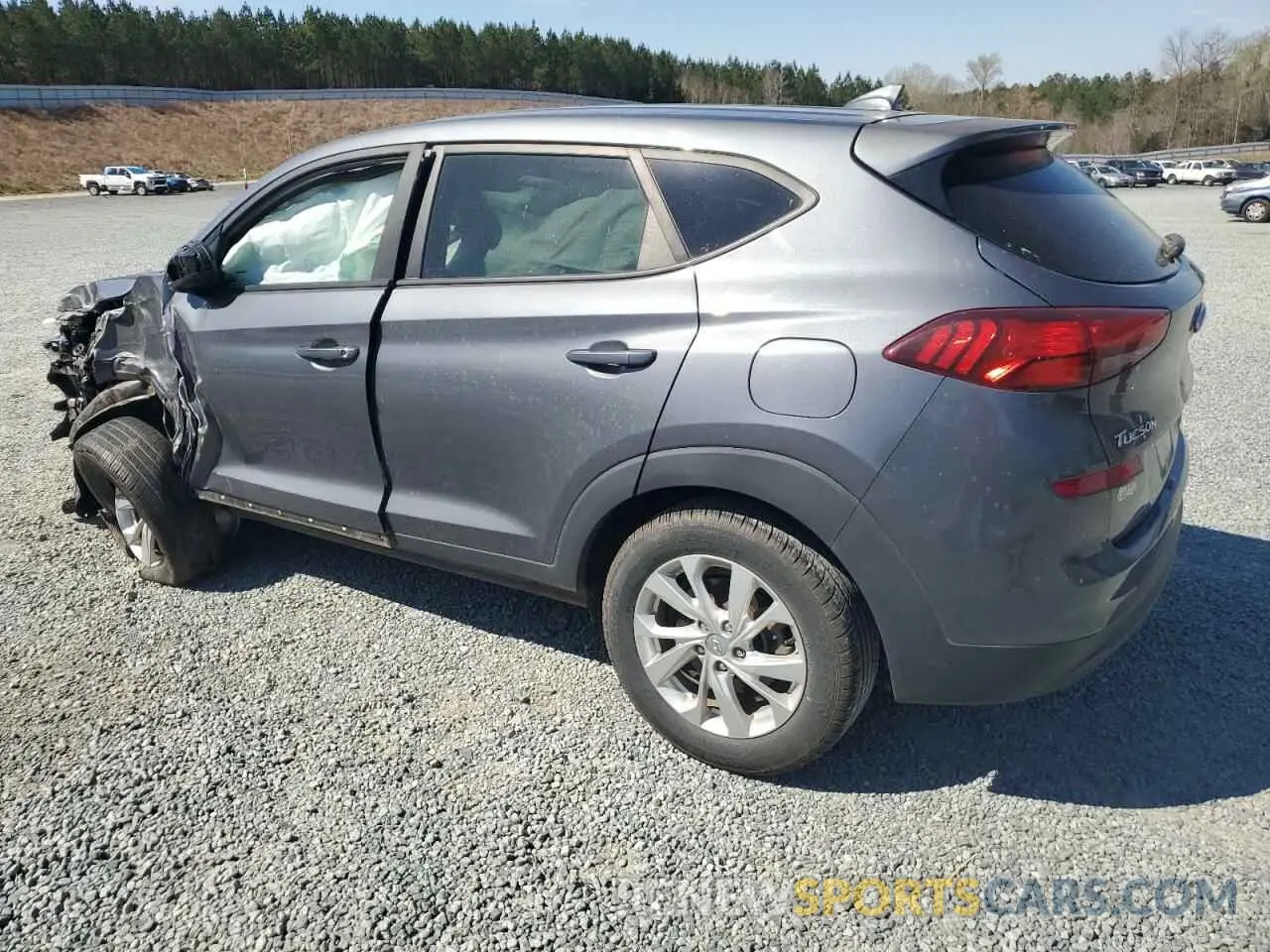 2 Photograph of a damaged car KM8J2CA40KU910059 HYUNDAI TUCSON 2019
