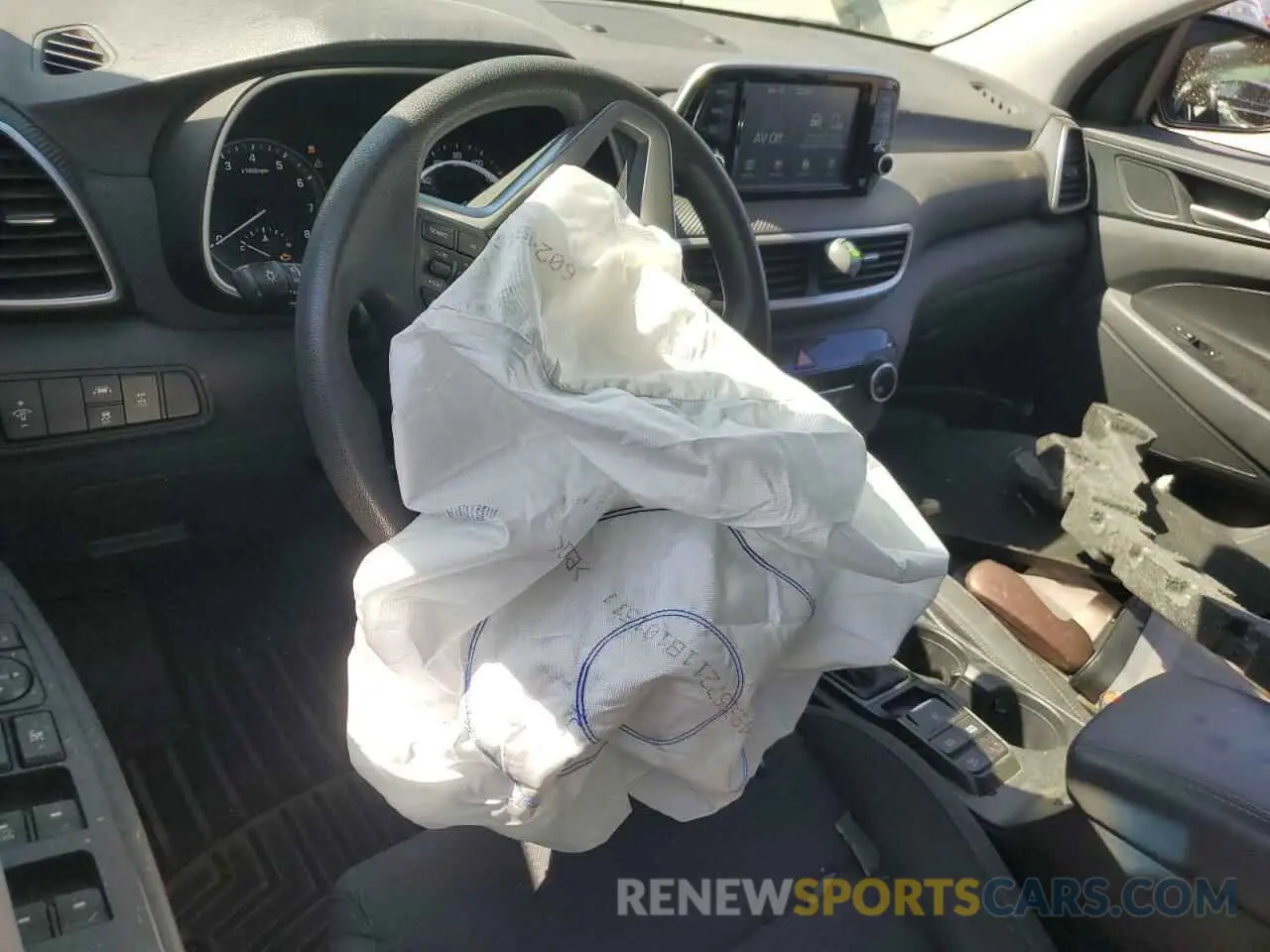 8 Photograph of a damaged car KM8J2CA40KU910059 HYUNDAI TUCSON 2019