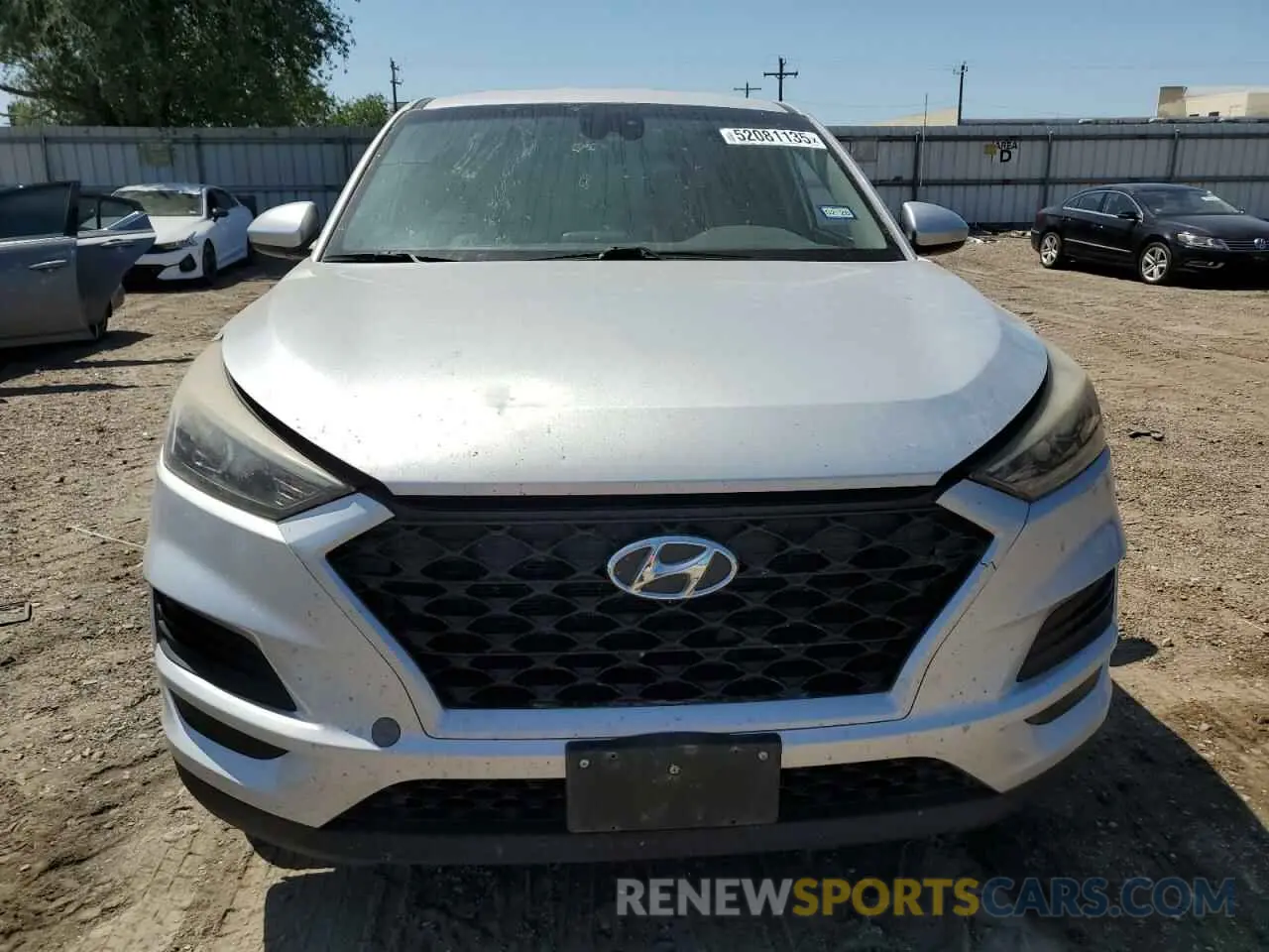 5 Photograph of a damaged car KM8J2CA40KU910790 HYUNDAI TUCSON 2019