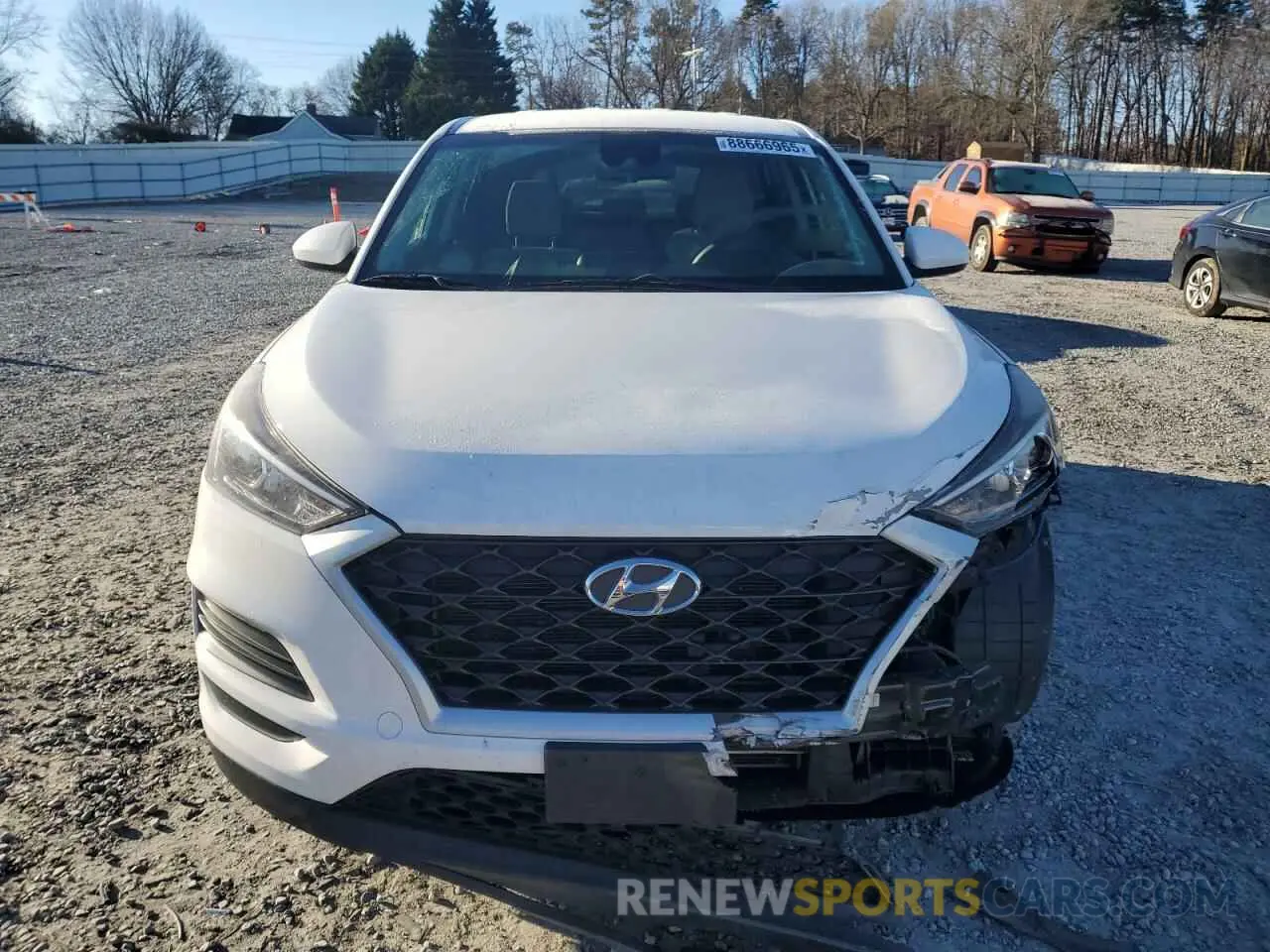 5 Photograph of a damaged car KM8J2CA40KU941831 HYUNDAI TUCSON 2019