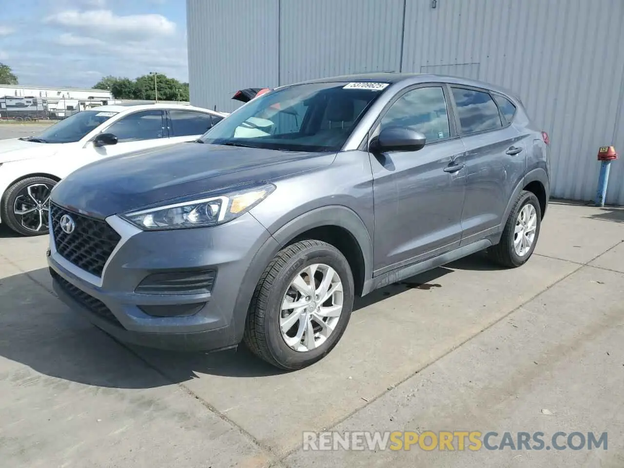 1 Photograph of a damaged car KM8J2CA40KU957270 HYUNDAI TUCSON 2019