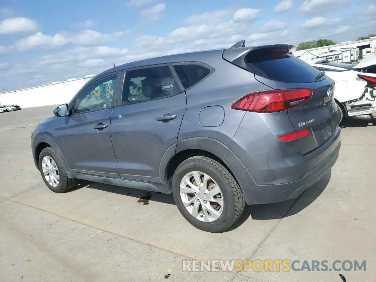 2 Photograph of a damaged car KM8J2CA40KU957270 HYUNDAI TUCSON 2019