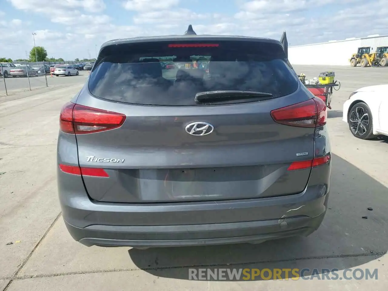 6 Photograph of a damaged car KM8J2CA40KU957270 HYUNDAI TUCSON 2019