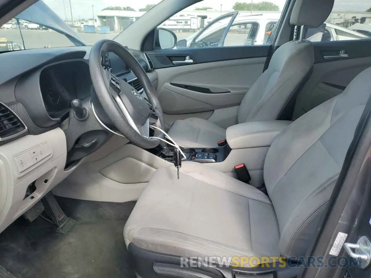 7 Photograph of a damaged car KM8J2CA40KU957270 HYUNDAI TUCSON 2019