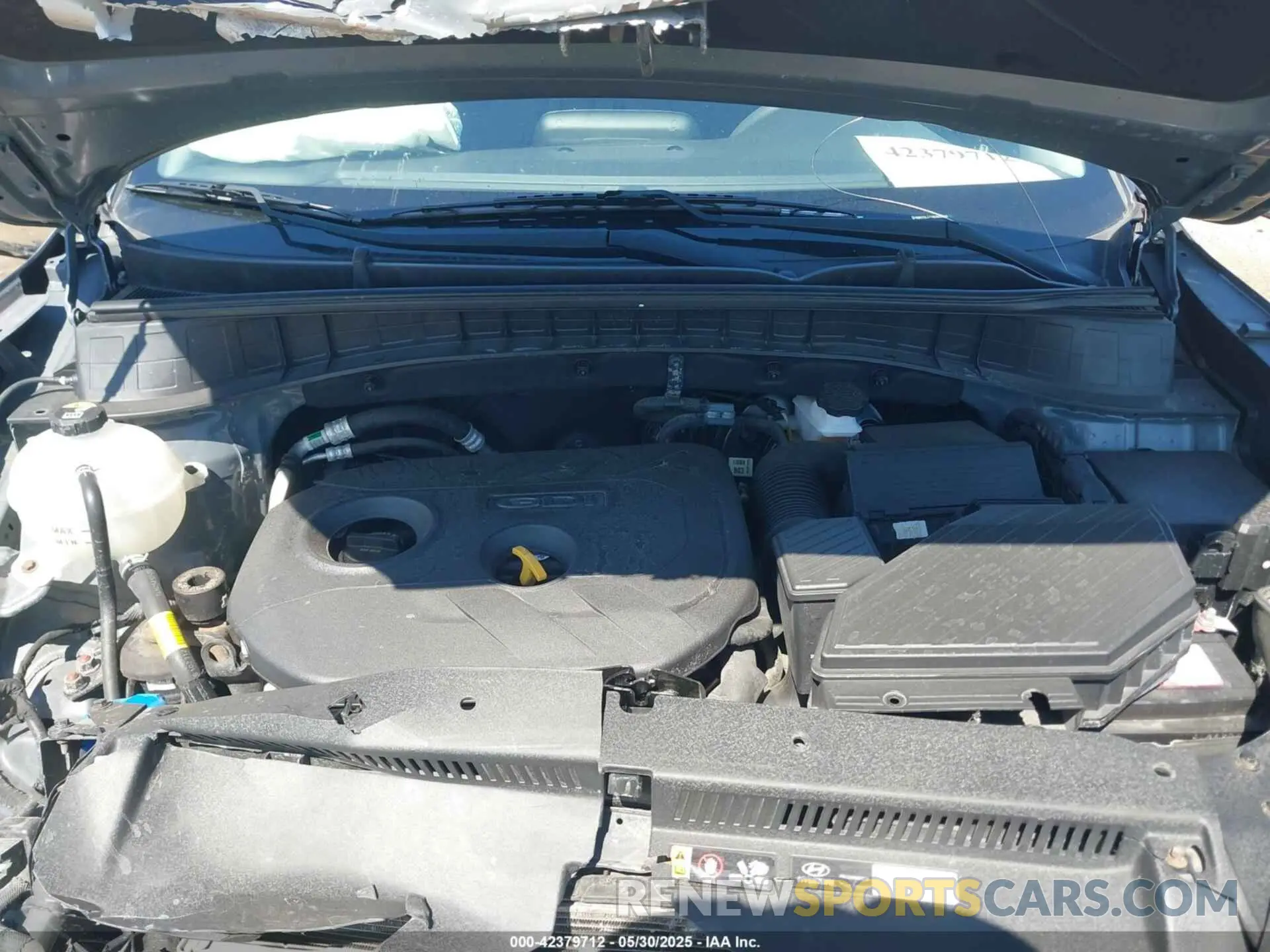 10 Photograph of a damaged car KM8J2CA41KU908868 HYUNDAI TUCSON 2019