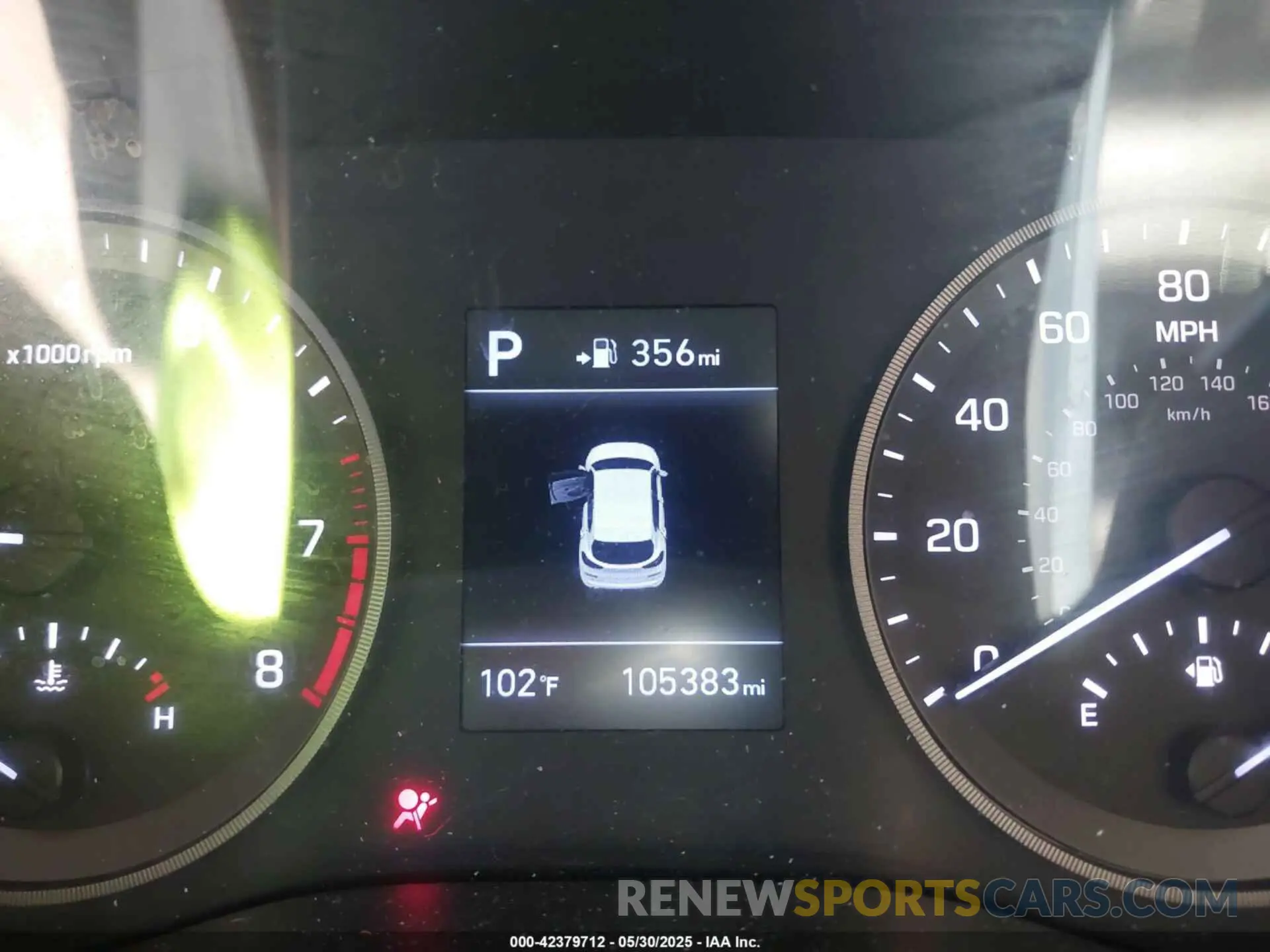 16 Photograph of a damaged car KM8J2CA41KU908868 HYUNDAI TUCSON 2019