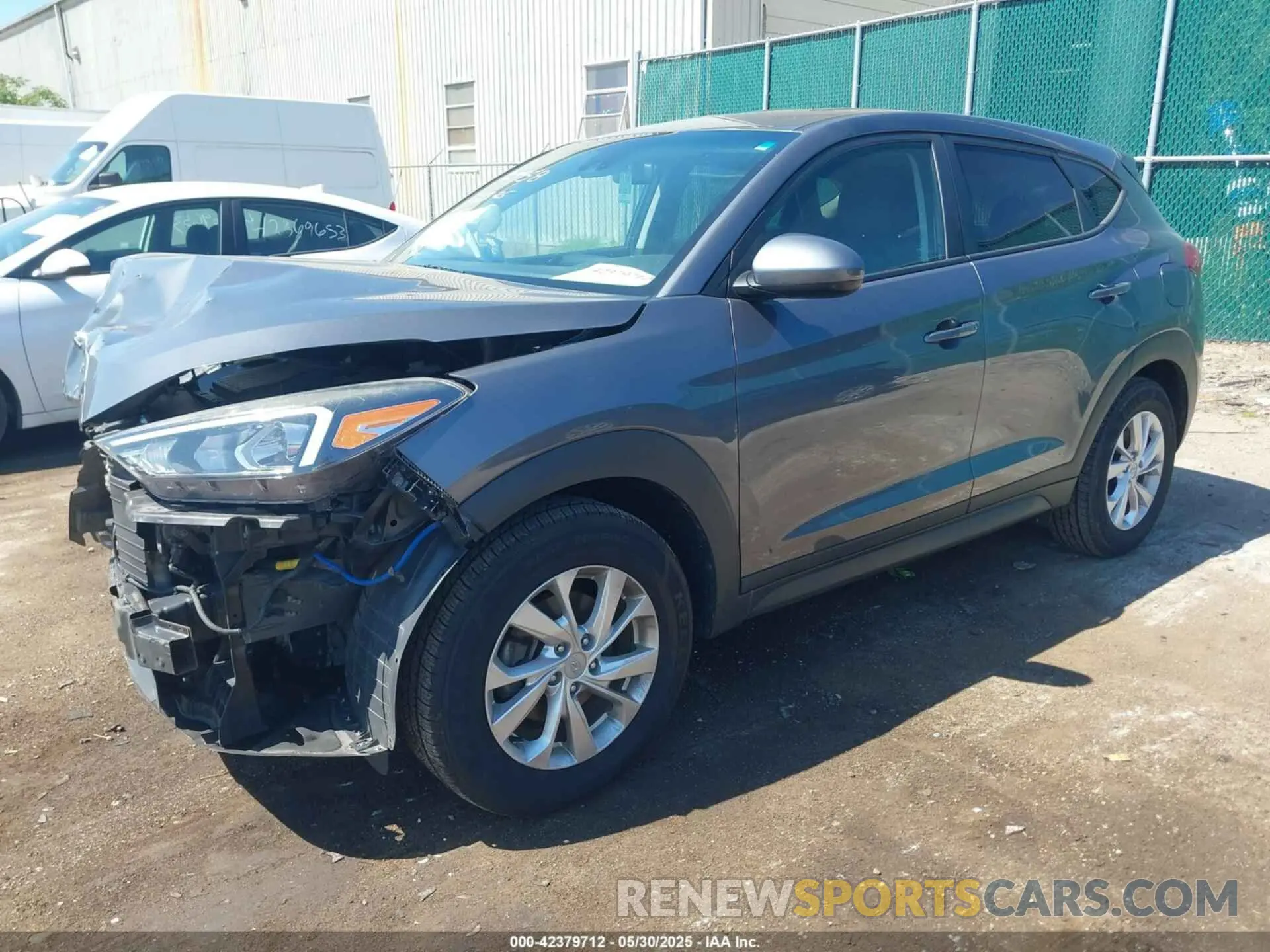 2 Photograph of a damaged car KM8J2CA41KU908868 HYUNDAI TUCSON 2019
