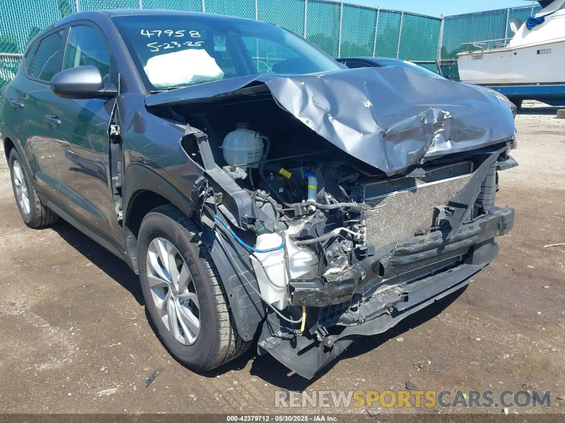 6 Photograph of a damaged car KM8J2CA41KU908868 HYUNDAI TUCSON 2019
