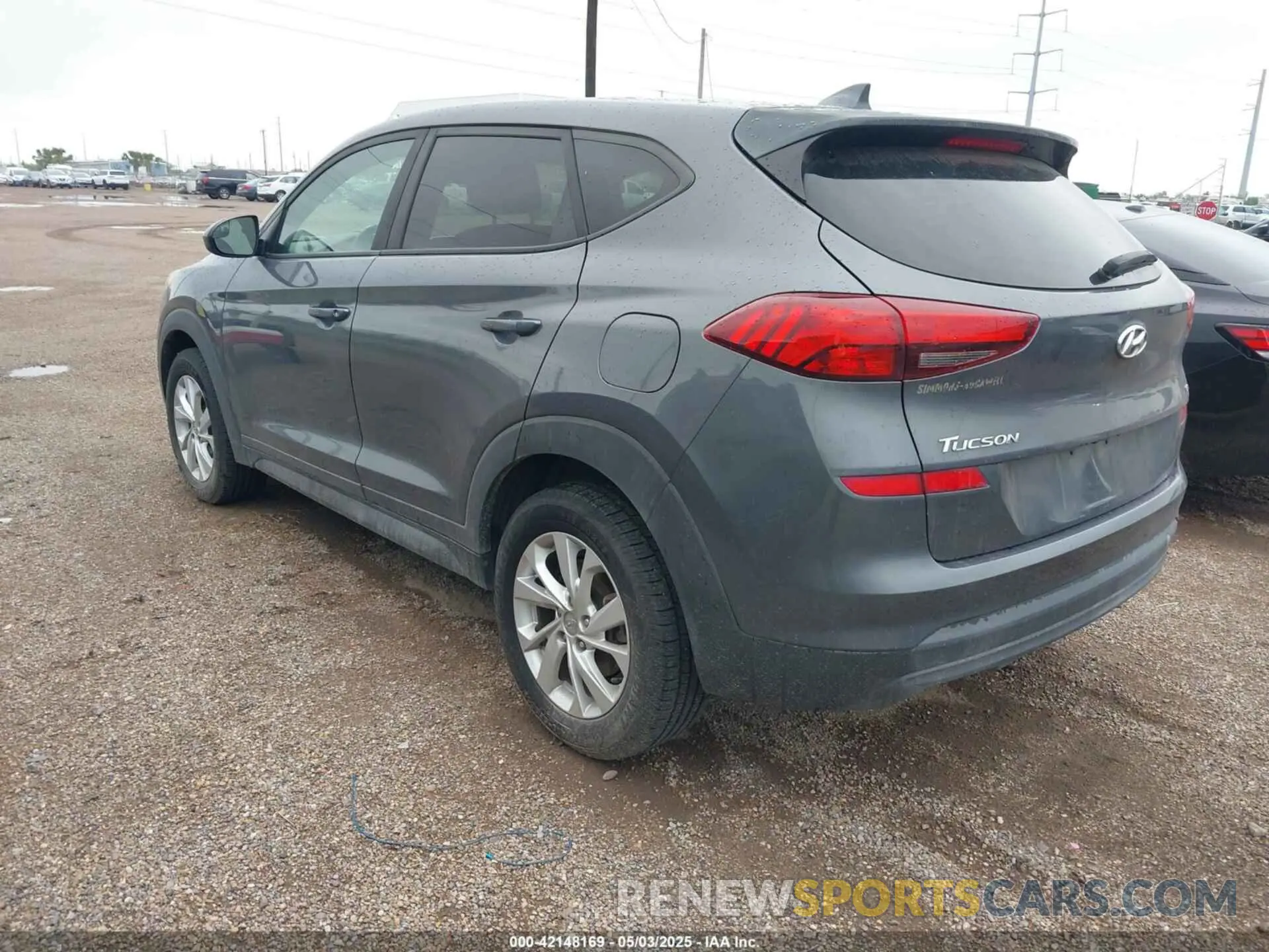 3 Photograph of a damaged car KM8J2CA41KU909275 HYUNDAI TUCSON 2019