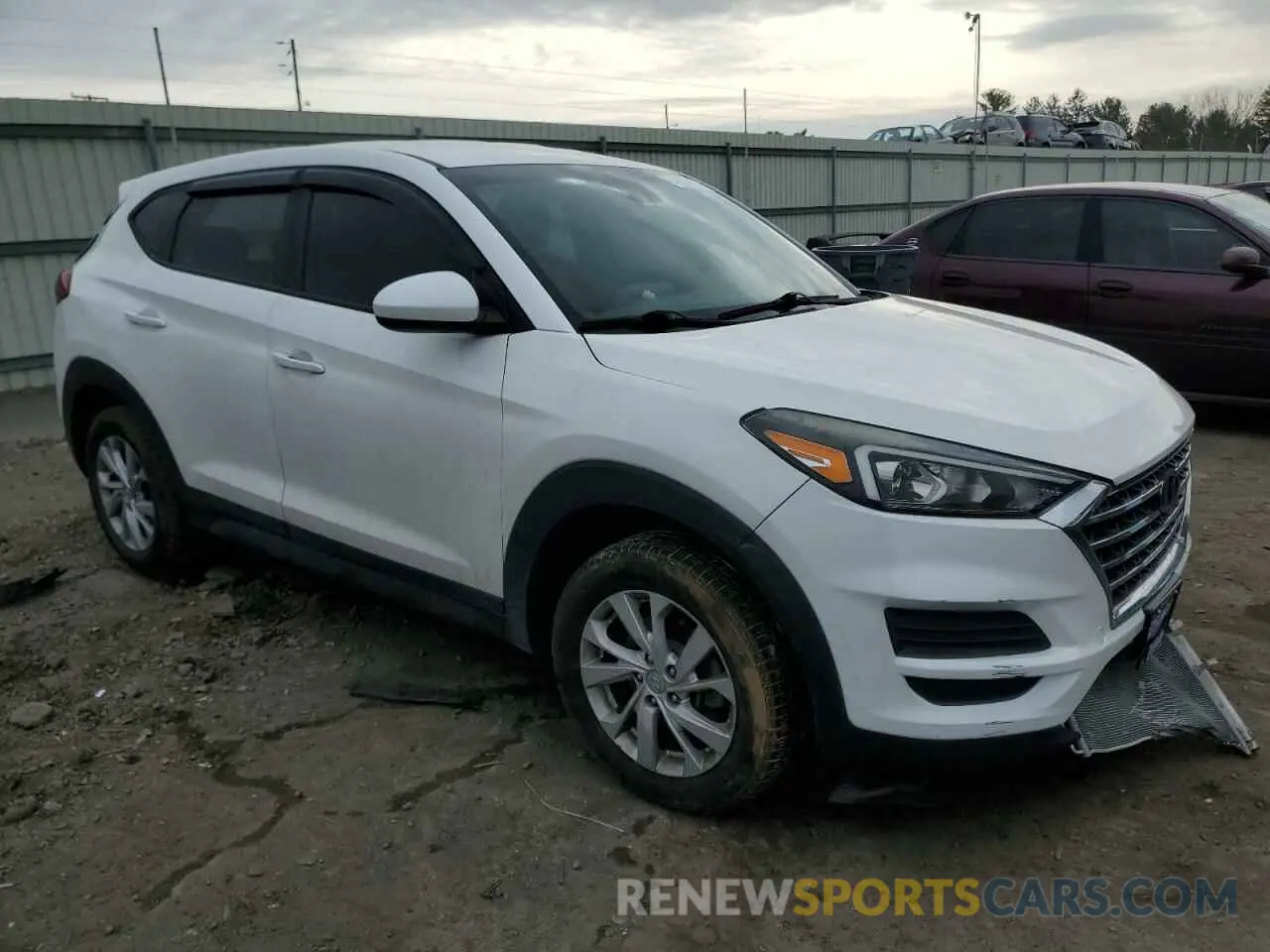 4 Photograph of a damaged car KM8J2CA41KU912189 HYUNDAI TUCSON 2019