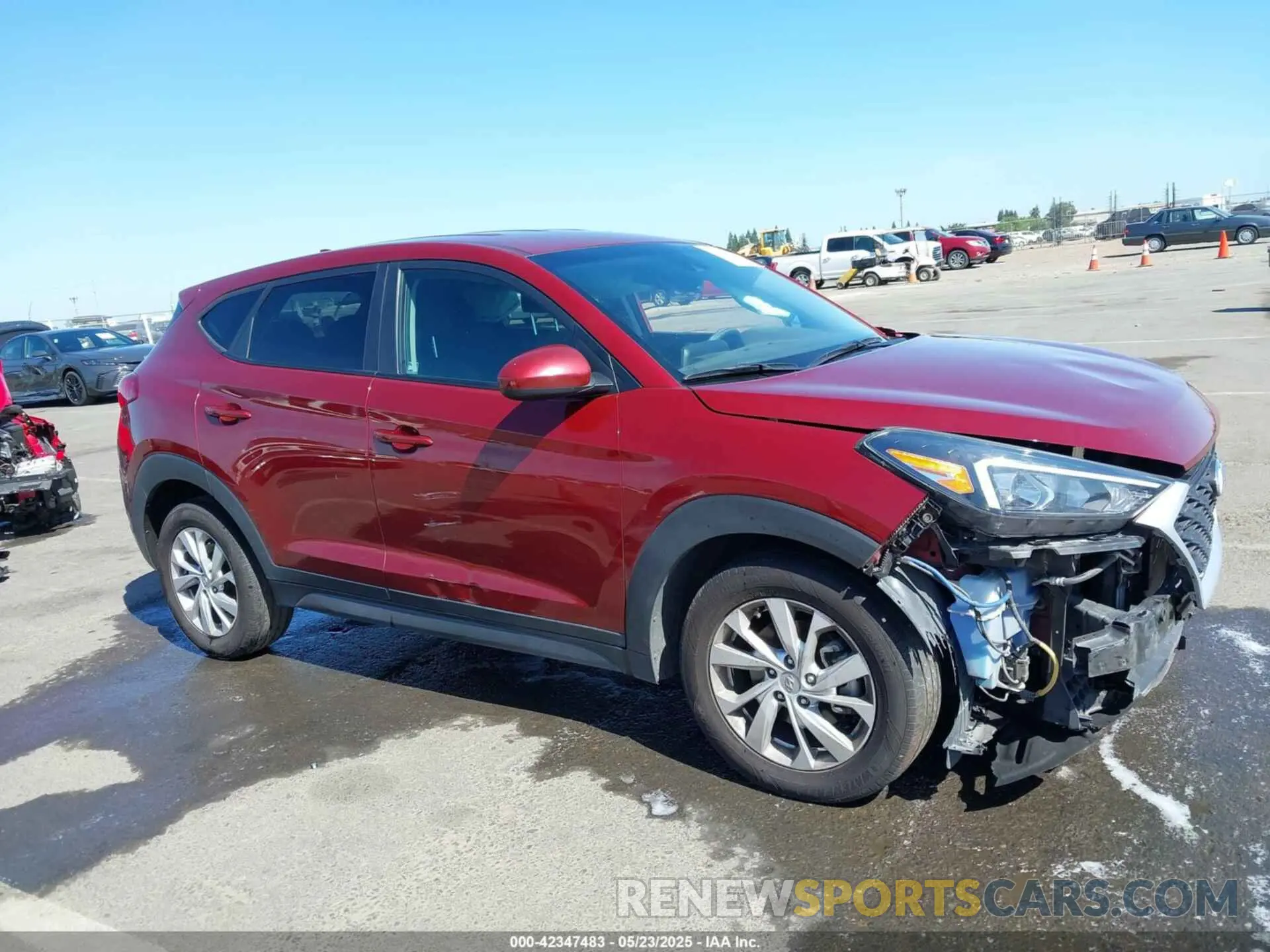 13 Photograph of a damaged car KM8J2CA41KU914007 HYUNDAI TUCSON 2019