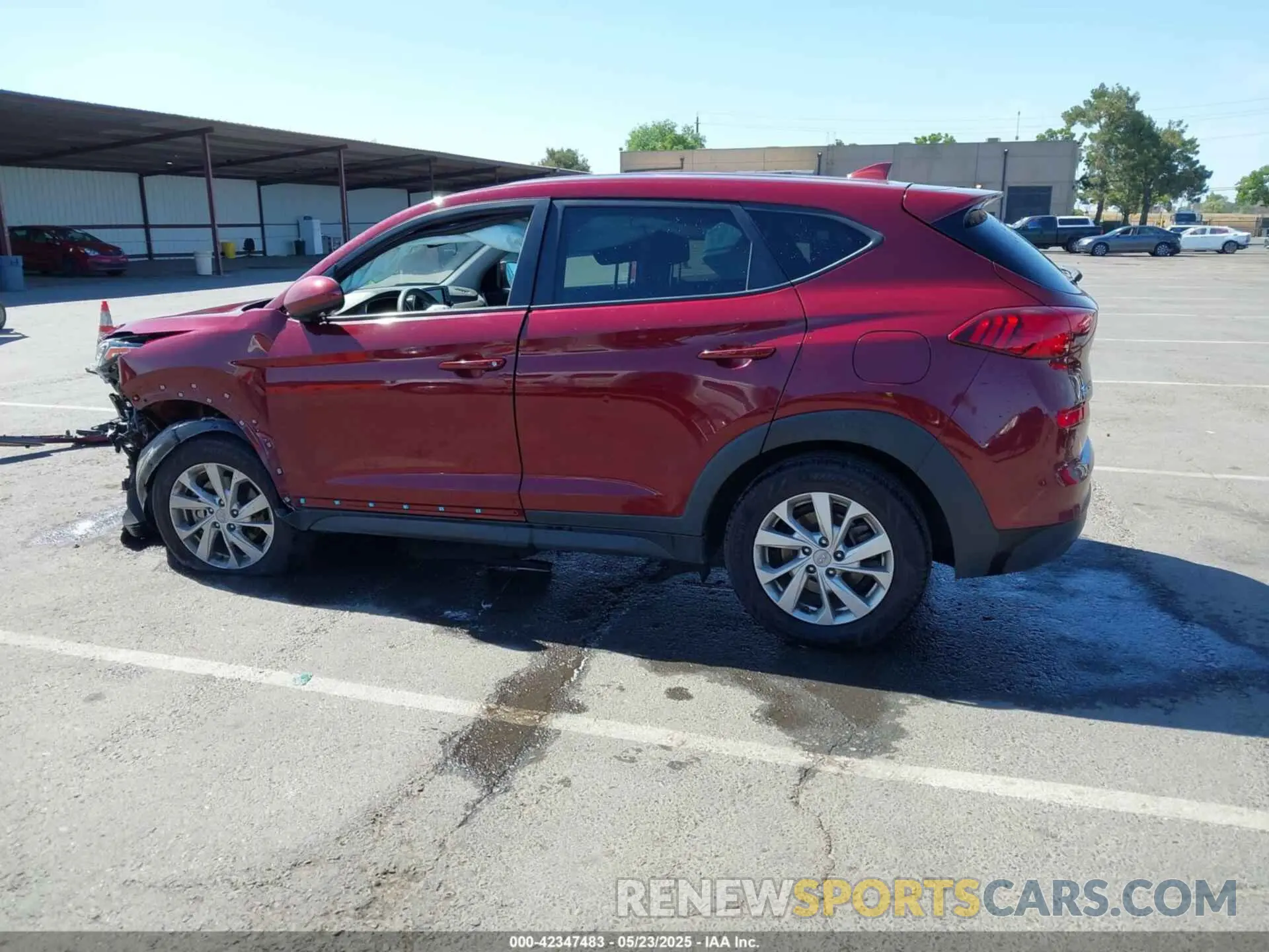 14 Photograph of a damaged car KM8J2CA41KU914007 HYUNDAI TUCSON 2019