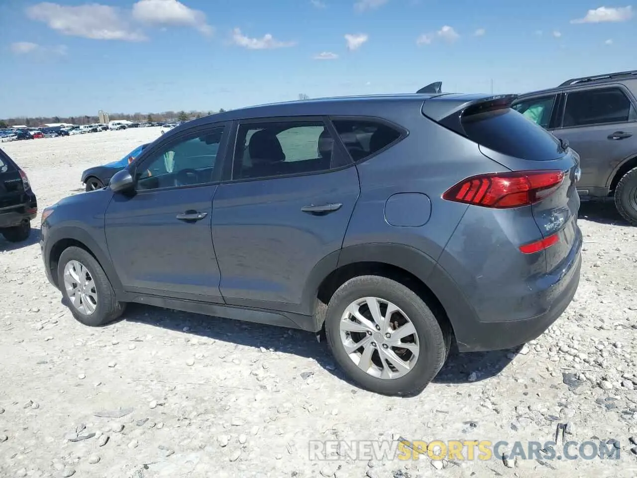 2 Photograph of a damaged car KM8J2CA41KU914993 HYUNDAI TUCSON 2019