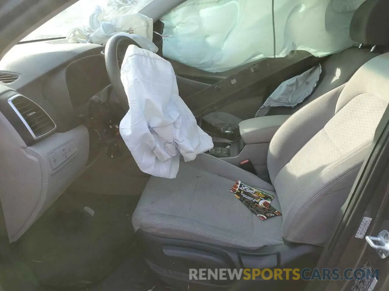 7 Photograph of a damaged car KM8J2CA41KU939196 HYUNDAI TUCSON 2019