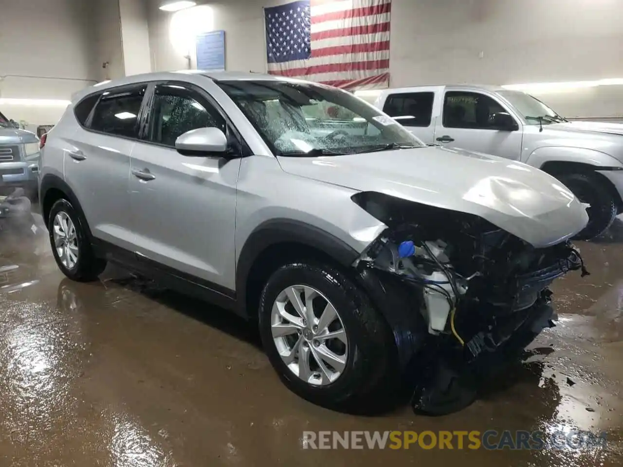 4 Photograph of a damaged car KM8J2CA41KU944866 HYUNDAI TUCSON 2019