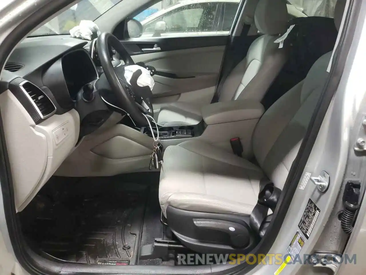 7 Photograph of a damaged car KM8J2CA41KU944866 HYUNDAI TUCSON 2019