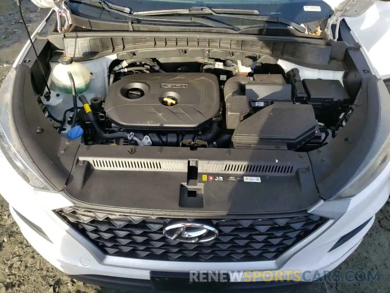 12 Photograph of a damaged car KM8J2CA42KU004883 HYUNDAI TUCSON 2019