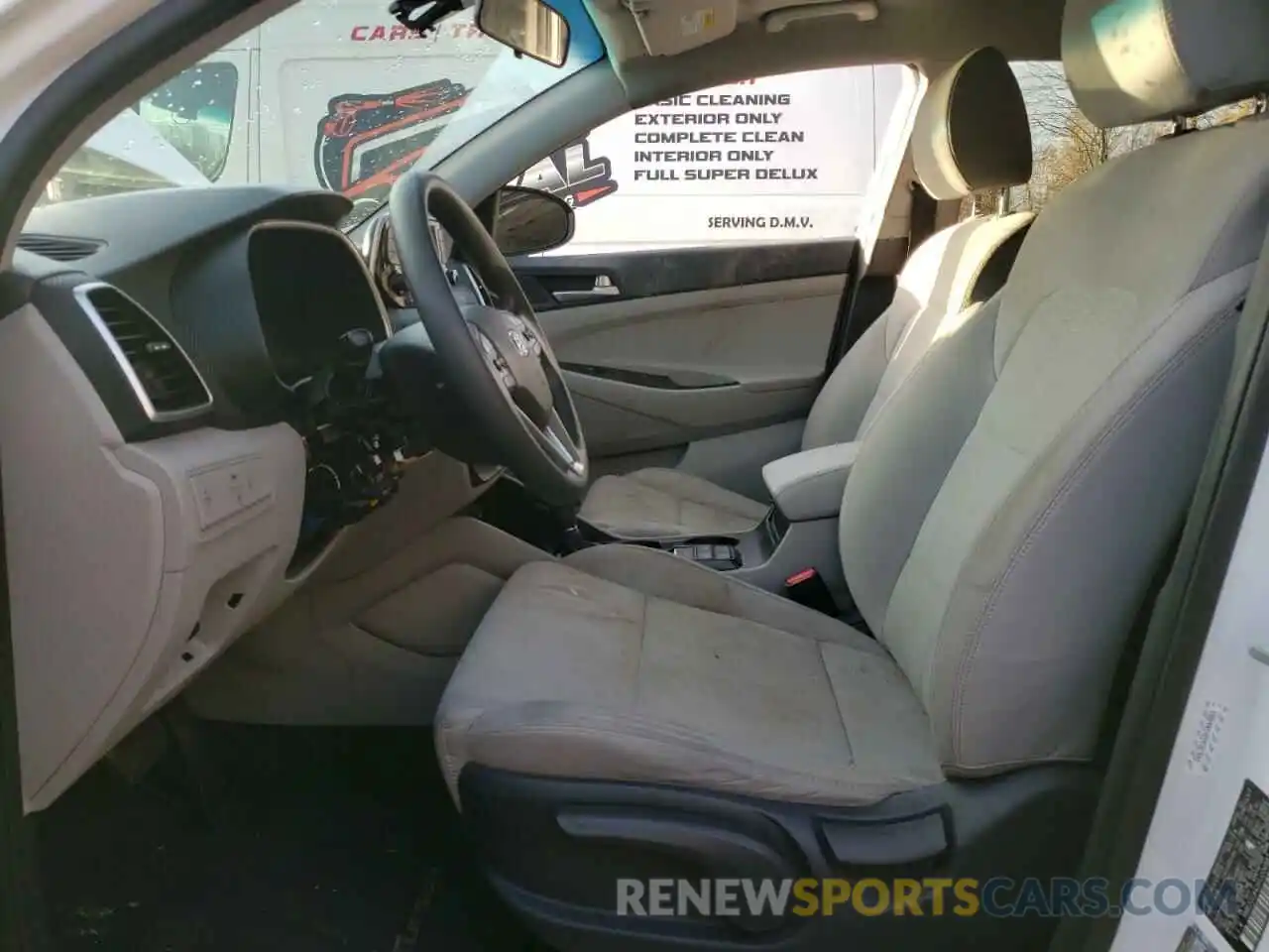 7 Photograph of a damaged car KM8J2CA42KU004883 HYUNDAI TUCSON 2019