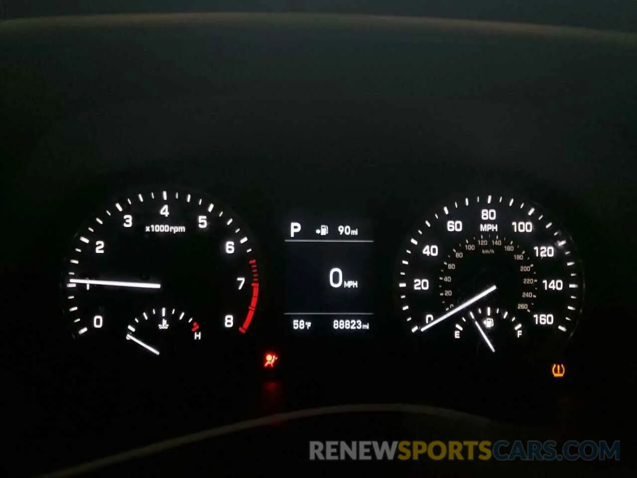 9 Photograph of a damaged car KM8J2CA42KU005161 HYUNDAI TUCSON 2019