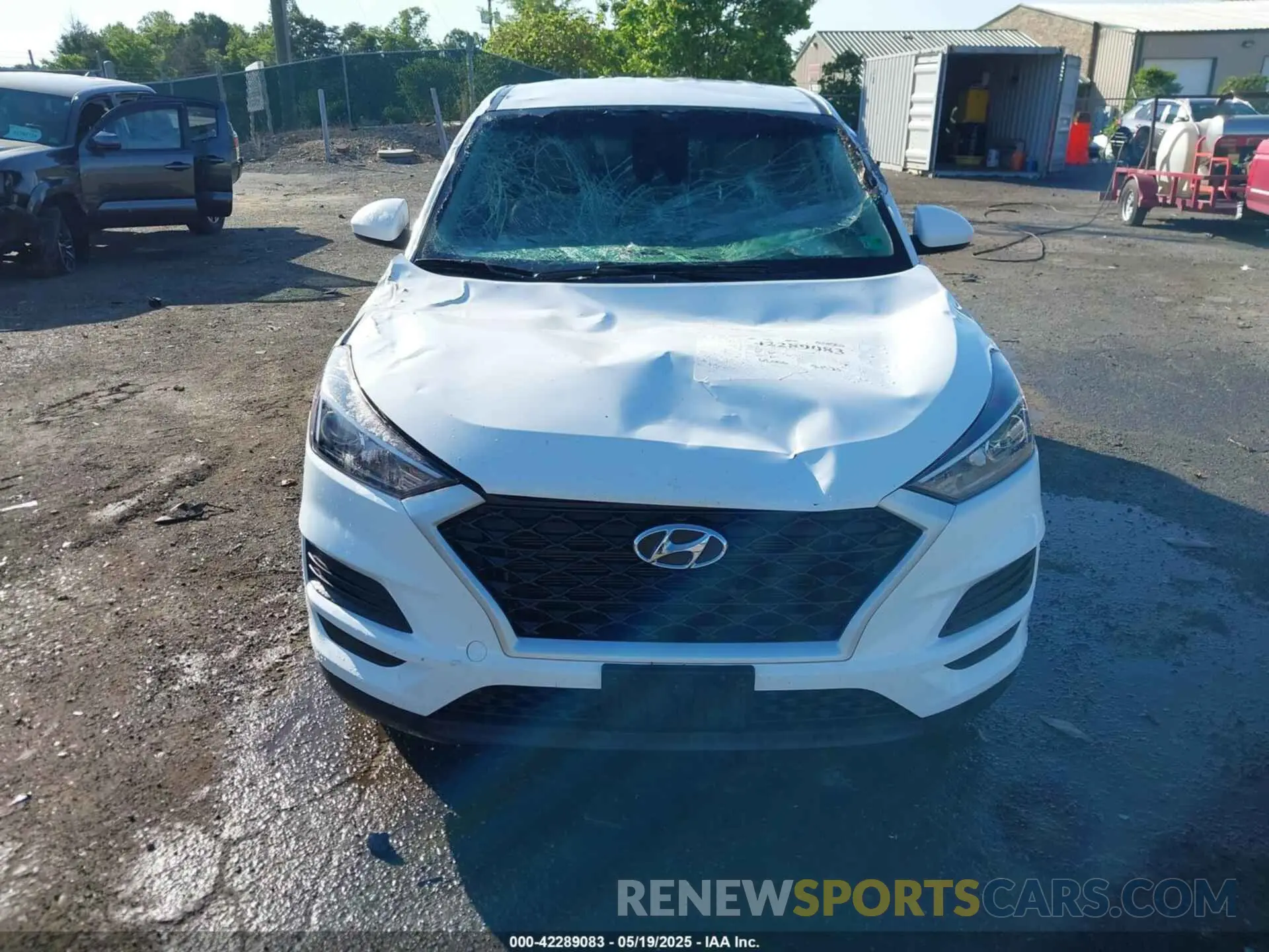 12 Photograph of a damaged car KM8J2CA42KU006763 HYUNDAI TUCSON 2019