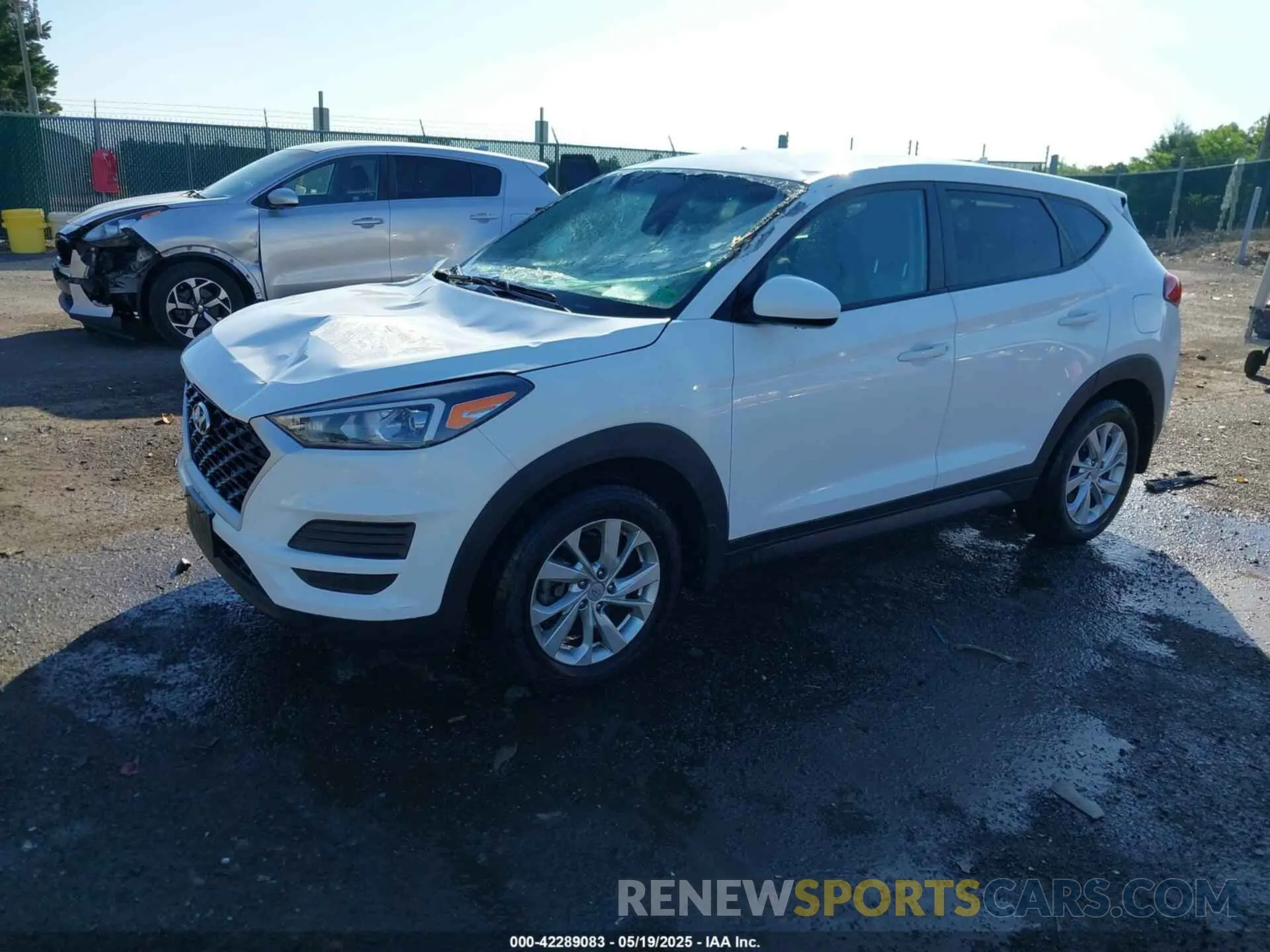 2 Photograph of a damaged car KM8J2CA42KU006763 HYUNDAI TUCSON 2019