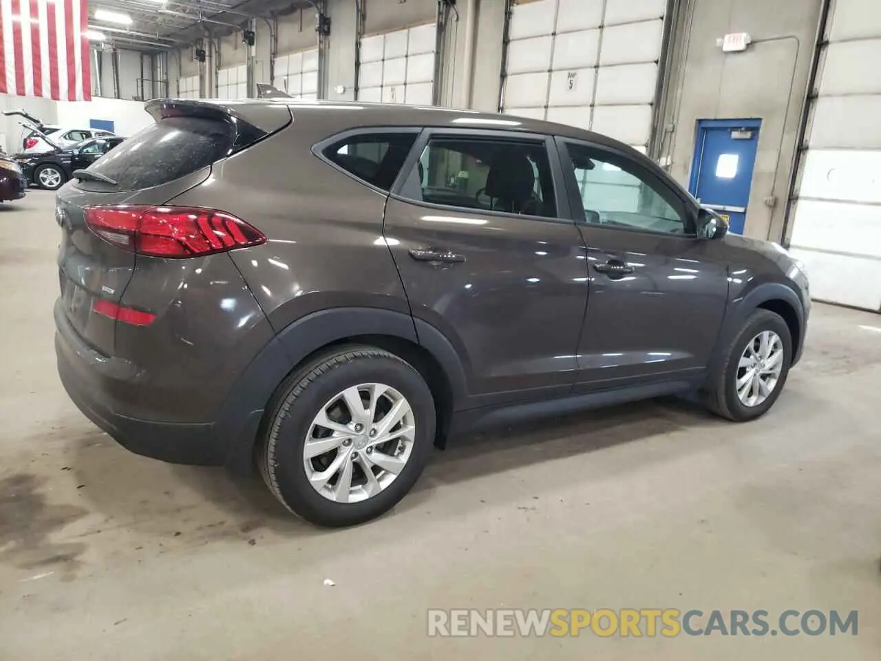 3 Photograph of a damaged car KM8J2CA42KU053016 HYUNDAI TUCSON 2019