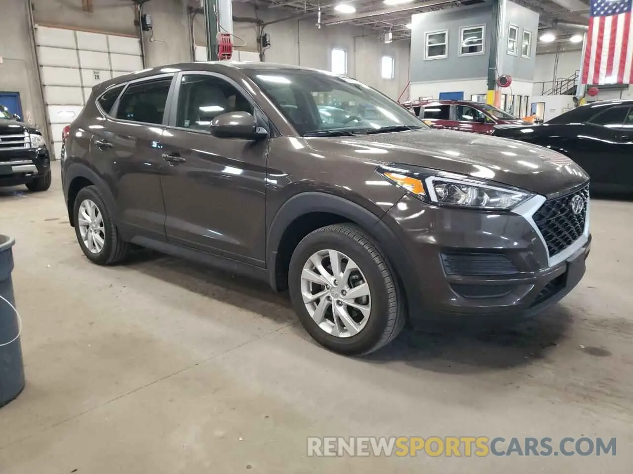 4 Photograph of a damaged car KM8J2CA42KU053016 HYUNDAI TUCSON 2019