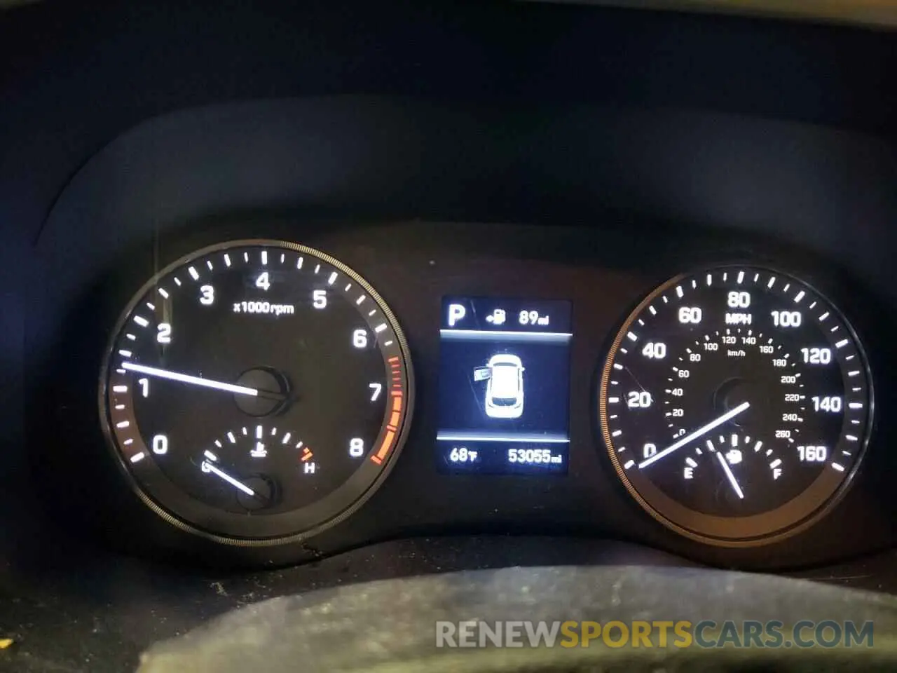 9 Photograph of a damaged car KM8J2CA42KU053016 HYUNDAI TUCSON 2019