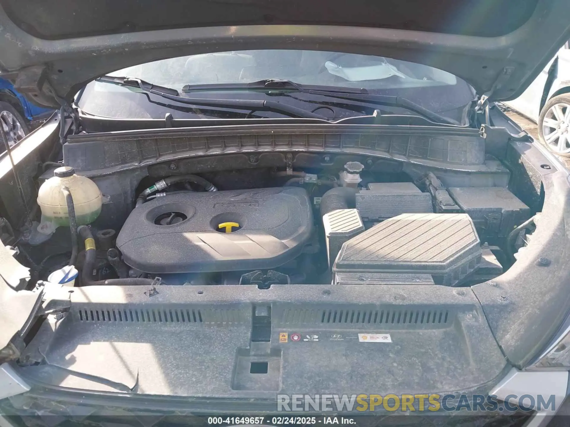 10 Photograph of a damaged car KM8J2CA42KU053551 HYUNDAI TUCSON 2019