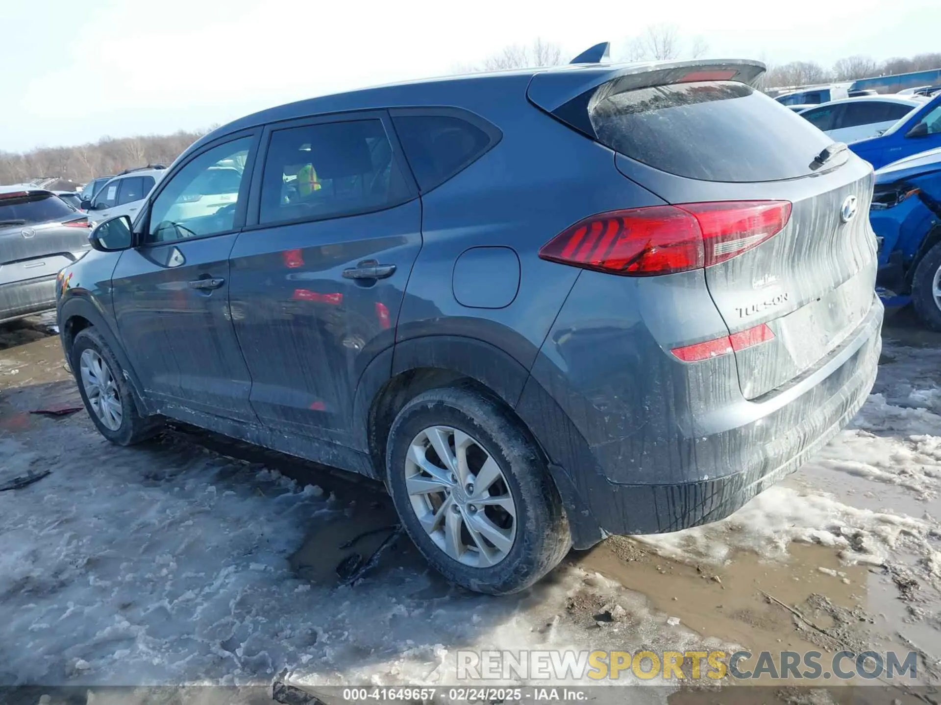 13 Photograph of a damaged car KM8J2CA42KU053551 HYUNDAI TUCSON 2019