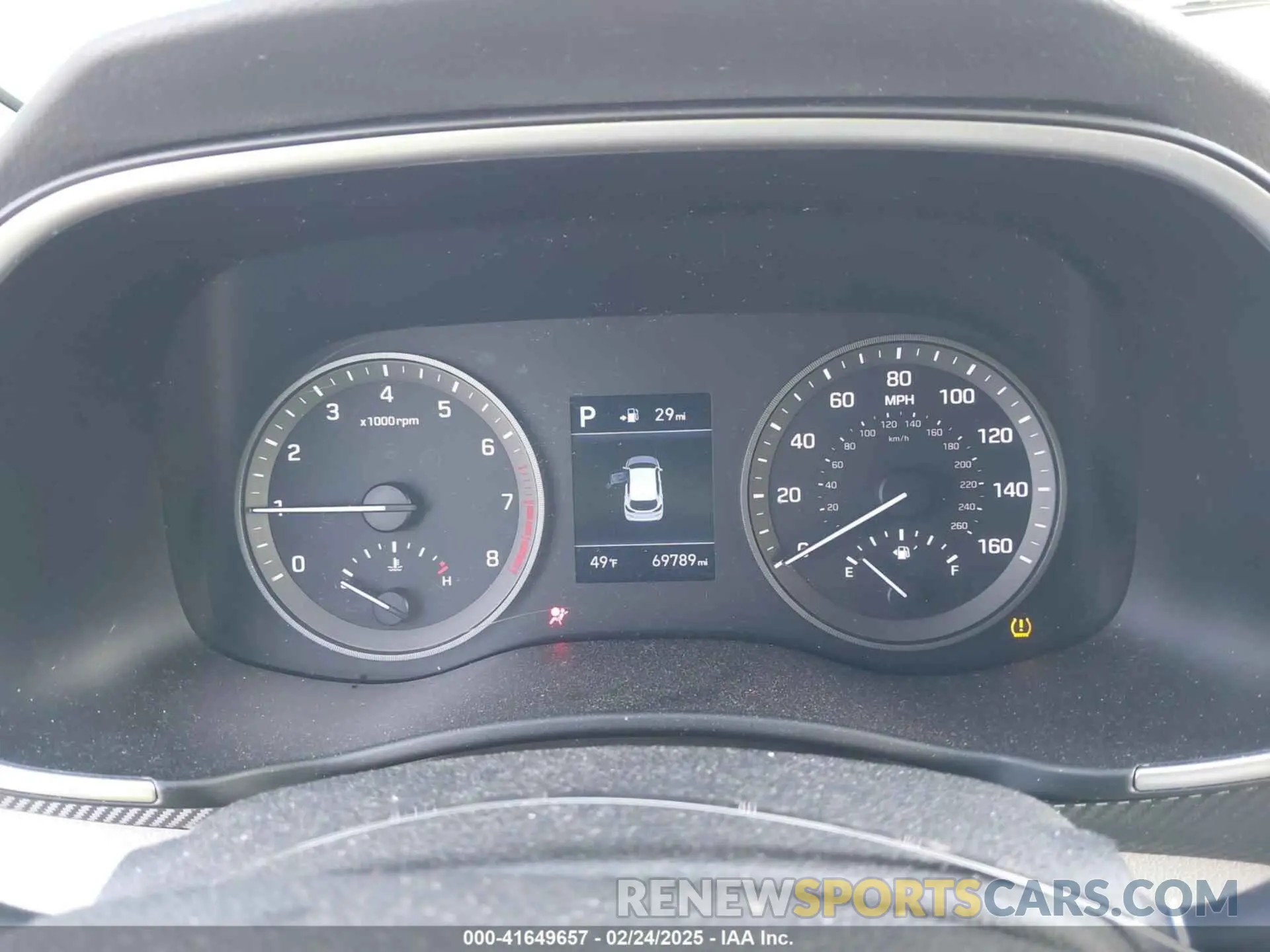 7 Photograph of a damaged car KM8J2CA42KU053551 HYUNDAI TUCSON 2019