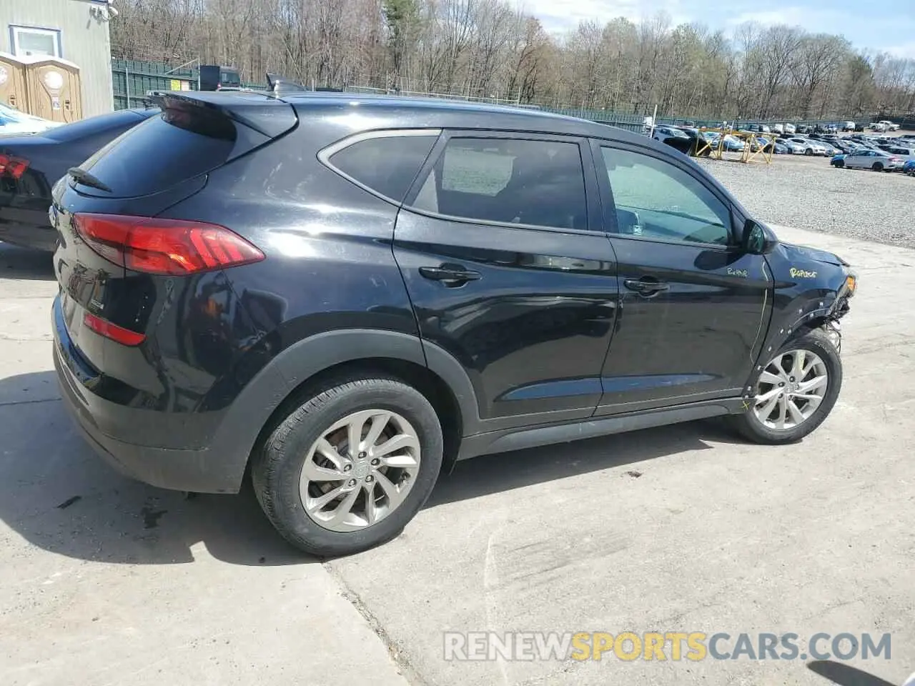 3 Photograph of a damaged car KM8J2CA42KU898903 HYUNDAI TUCSON 2019
