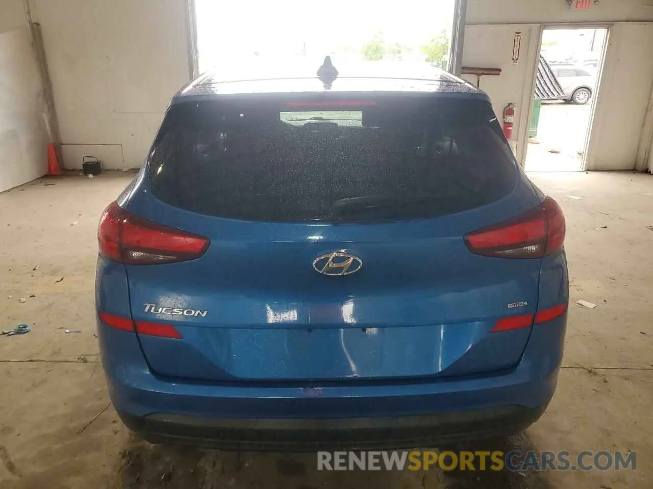 6 Photograph of a damaged car KM8J2CA42KU909818 HYUNDAI TUCSON 2019