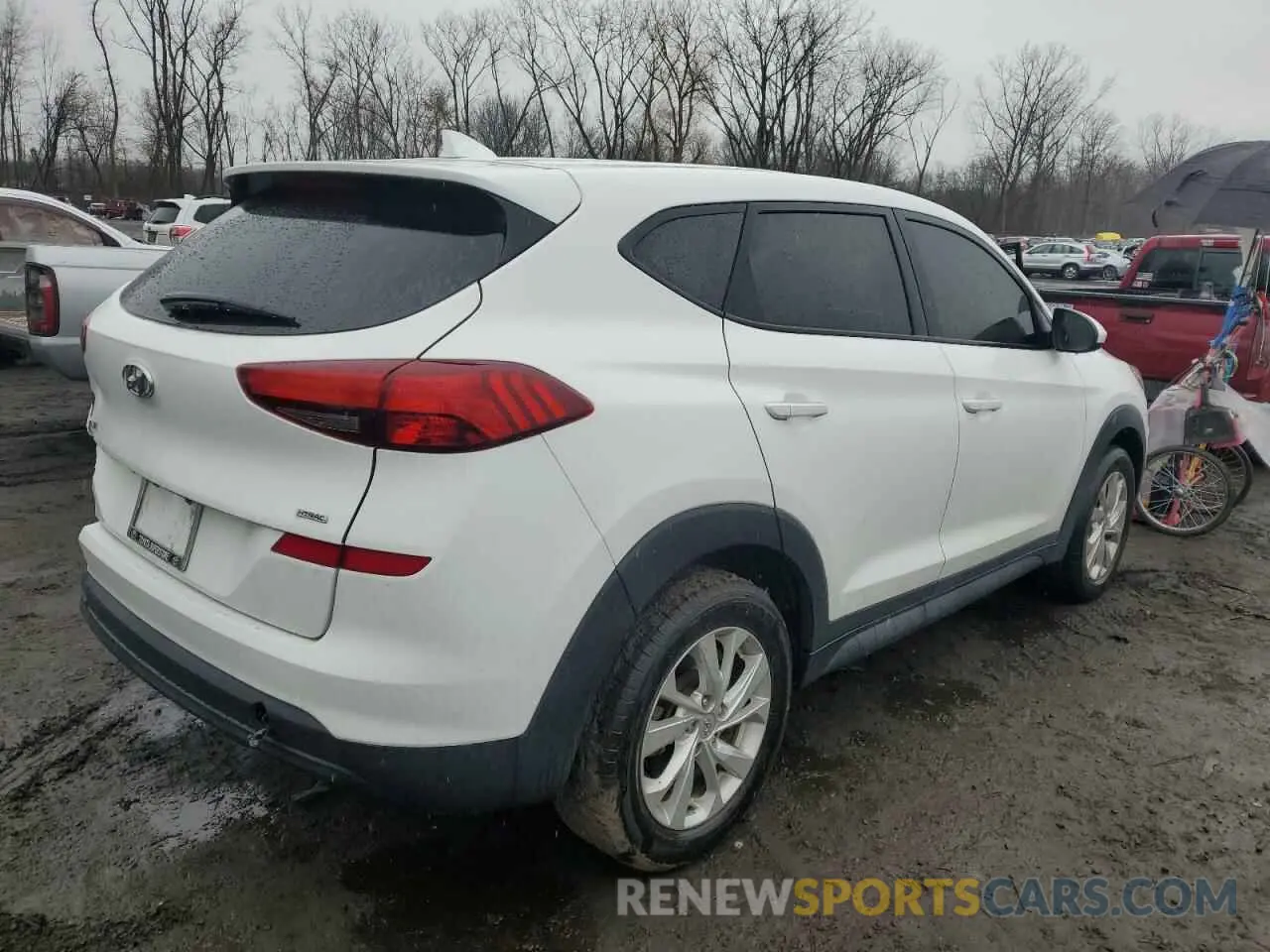 3 Photograph of a damaged car KM8J2CA42KU918843 HYUNDAI TUCSON 2019