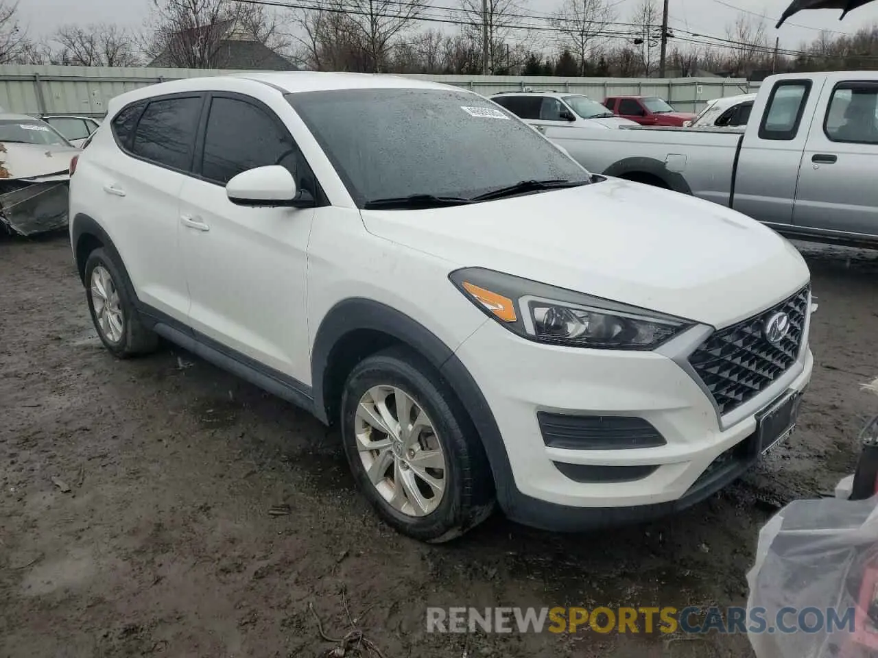 4 Photograph of a damaged car KM8J2CA42KU918843 HYUNDAI TUCSON 2019