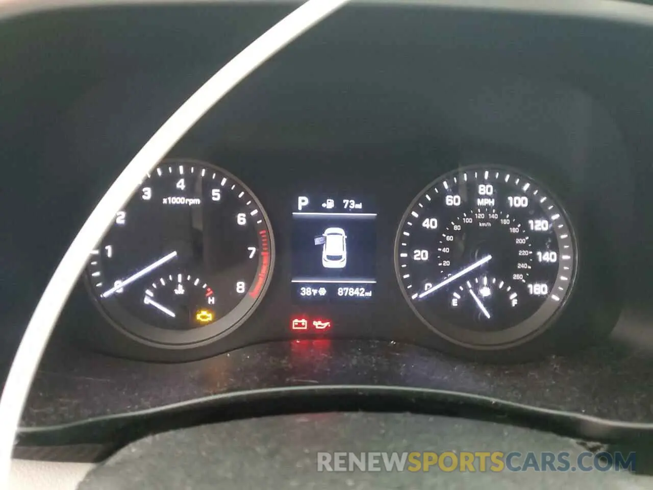 9 Photograph of a damaged car KM8J2CA42KU918843 HYUNDAI TUCSON 2019