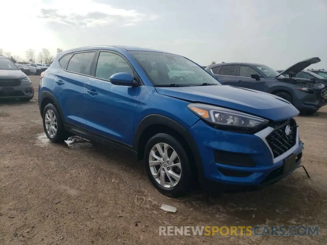 4 Photograph of a damaged car KM8J2CA42KU932290 HYUNDAI TUCSON 2019