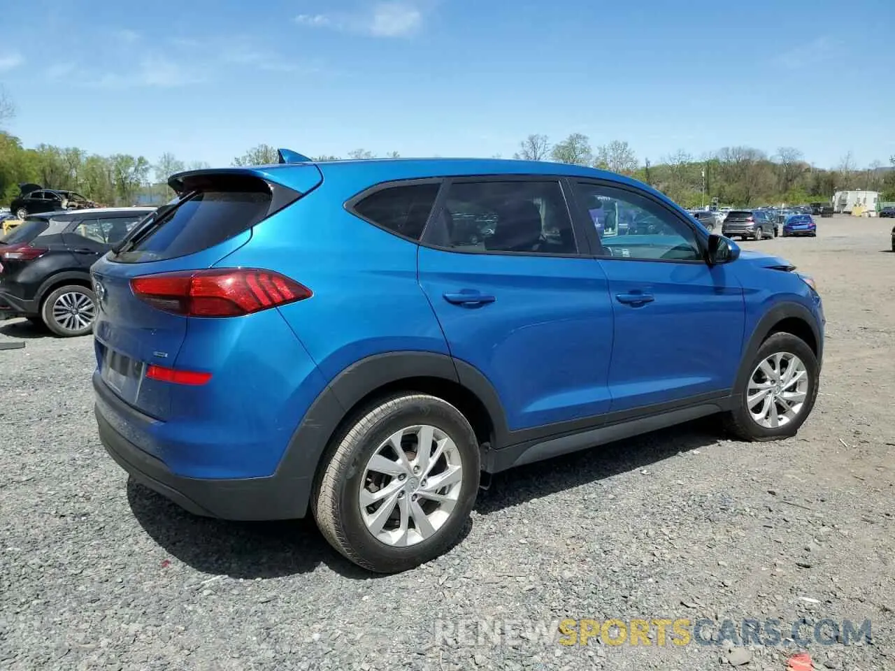 3 Photograph of a damaged car KM8J2CA43KU020705 HYUNDAI TUCSON 2019
