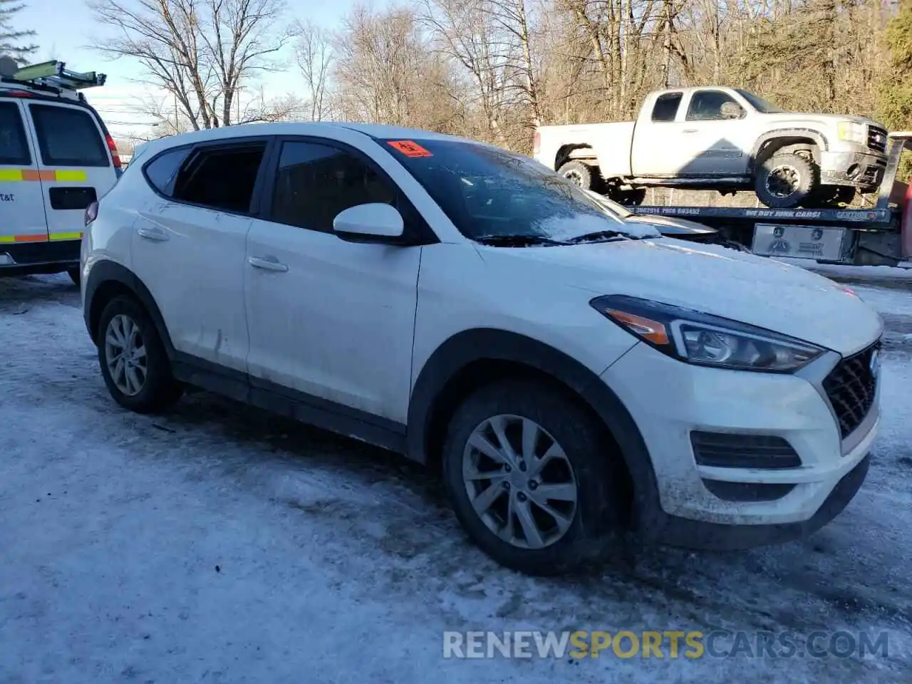 4 Photograph of a damaged car KM8J2CA43KU843697 HYUNDAI TUCSON 2019