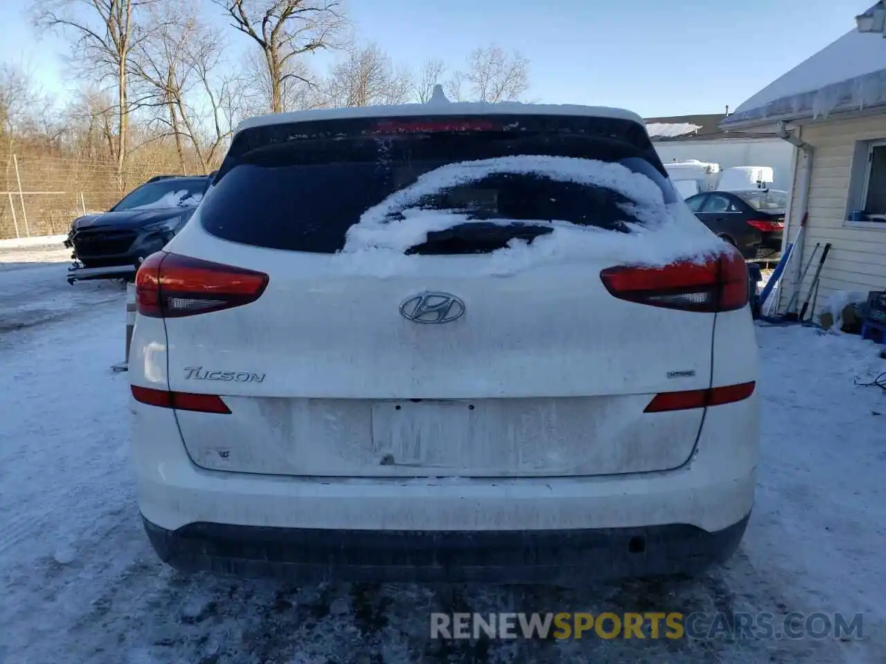 6 Photograph of a damaged car KM8J2CA43KU843697 HYUNDAI TUCSON 2019