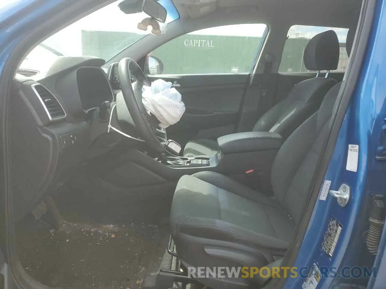 7 Photograph of a damaged car KM8J2CA43KU942360 HYUNDAI TUCSON 2019