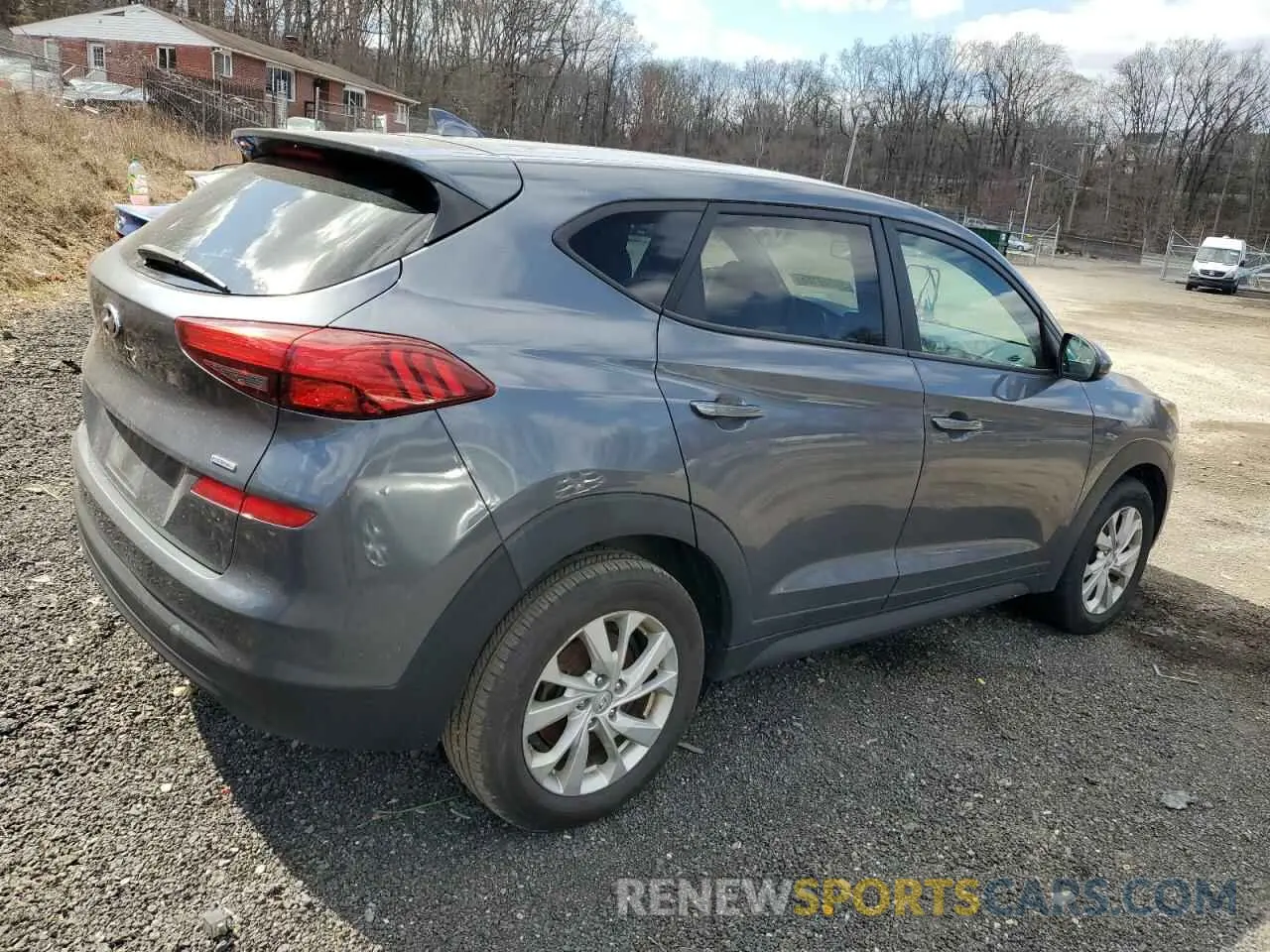 3 Photograph of a damaged car KM8J2CA43KU951625 HYUNDAI TUCSON 2019