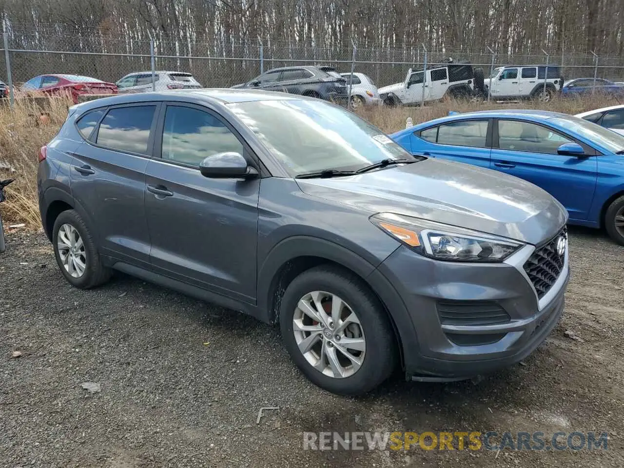 4 Photograph of a damaged car KM8J2CA43KU951625 HYUNDAI TUCSON 2019