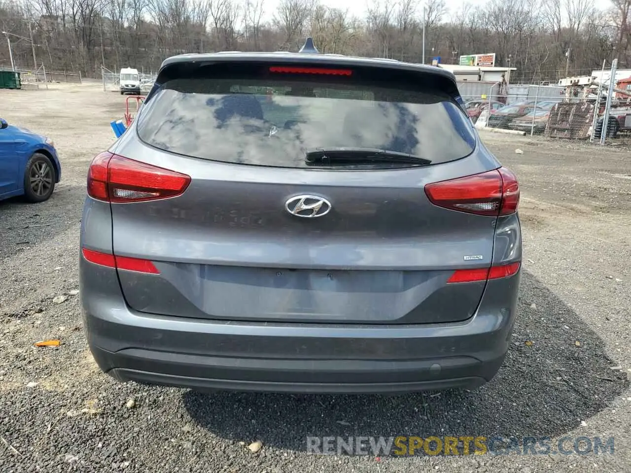 6 Photograph of a damaged car KM8J2CA43KU951625 HYUNDAI TUCSON 2019
